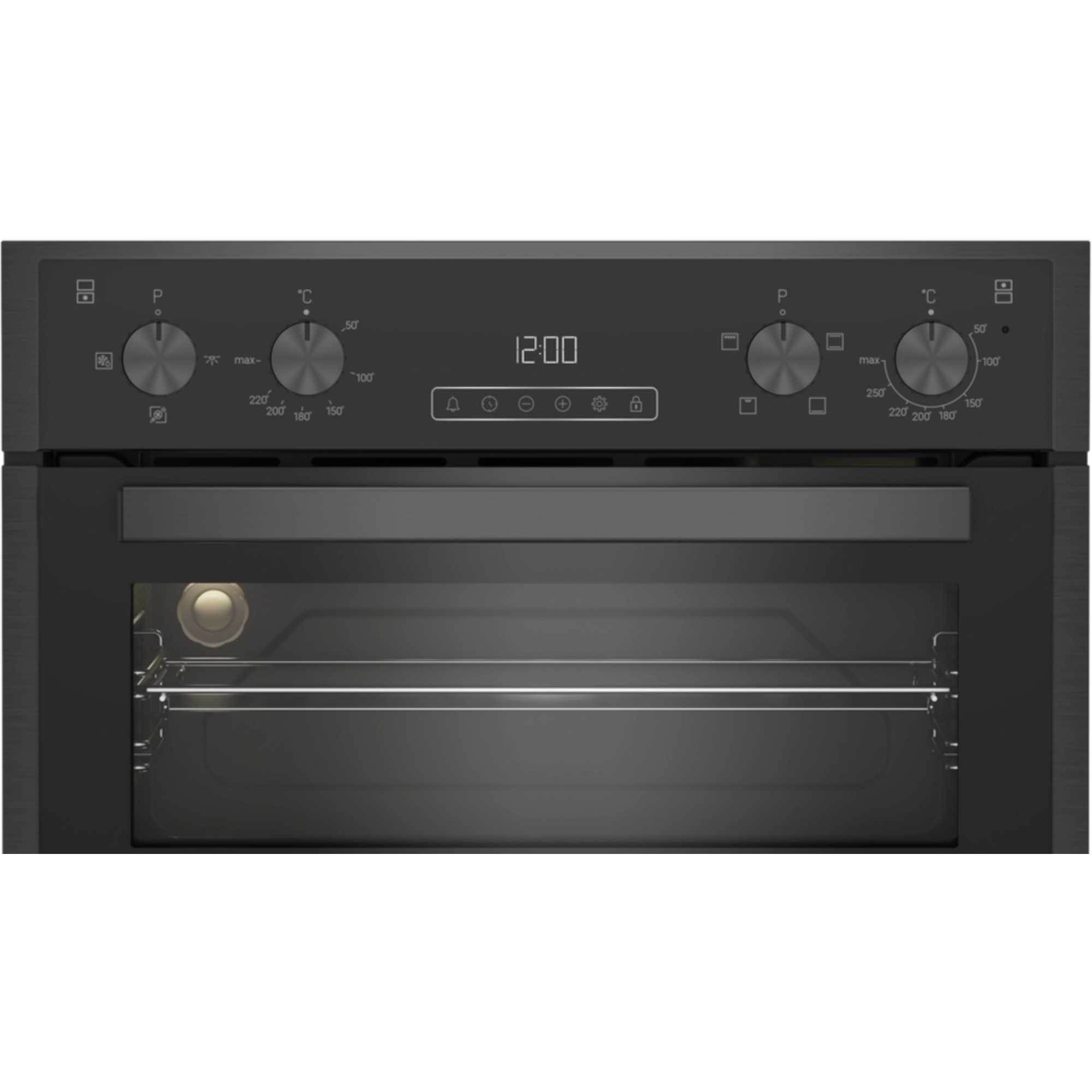 RODN9202DX 90cm Built-In Double Fan Oven with Catalytic Liners