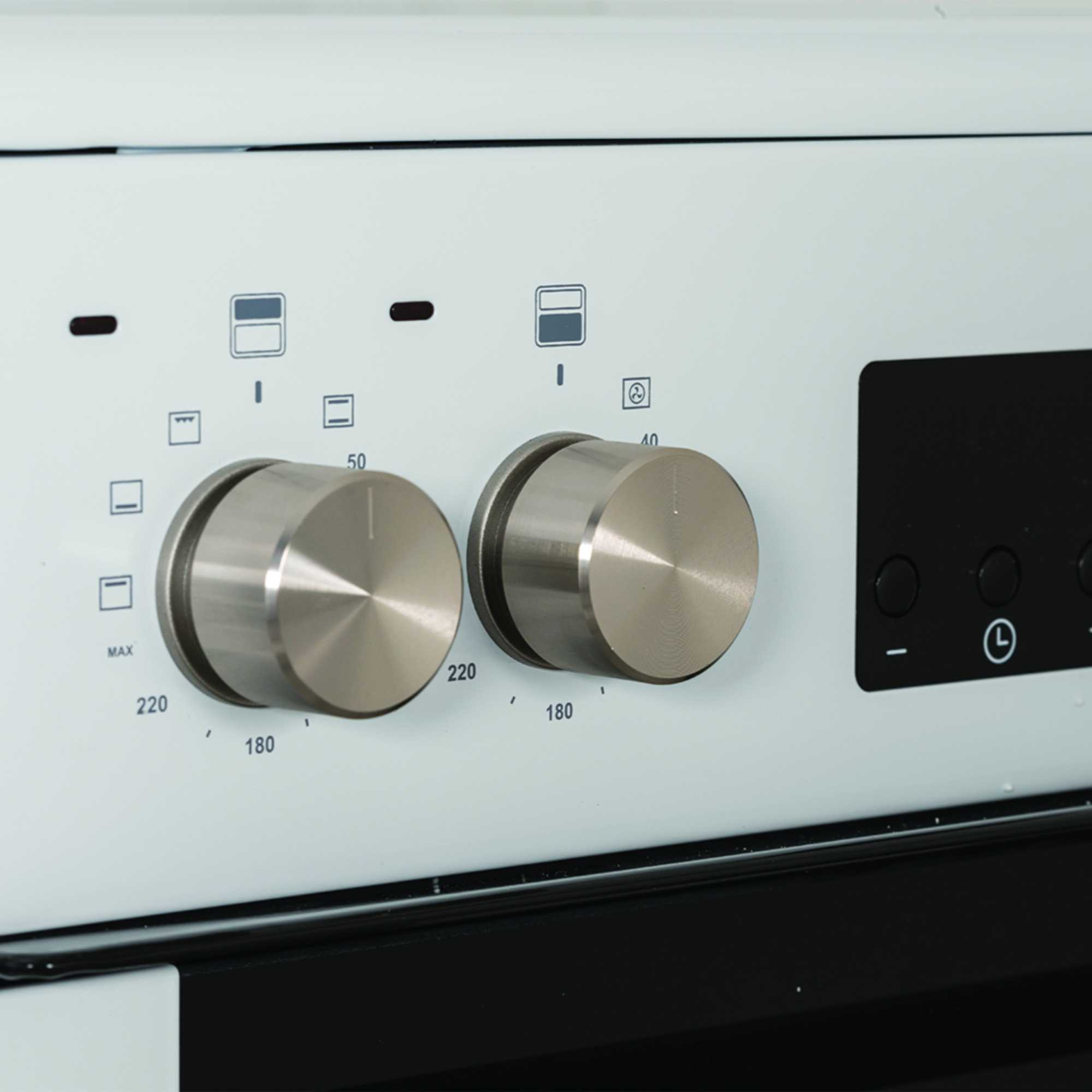 C60CDOW 60cm Double Oven Ceramic Cooker - White