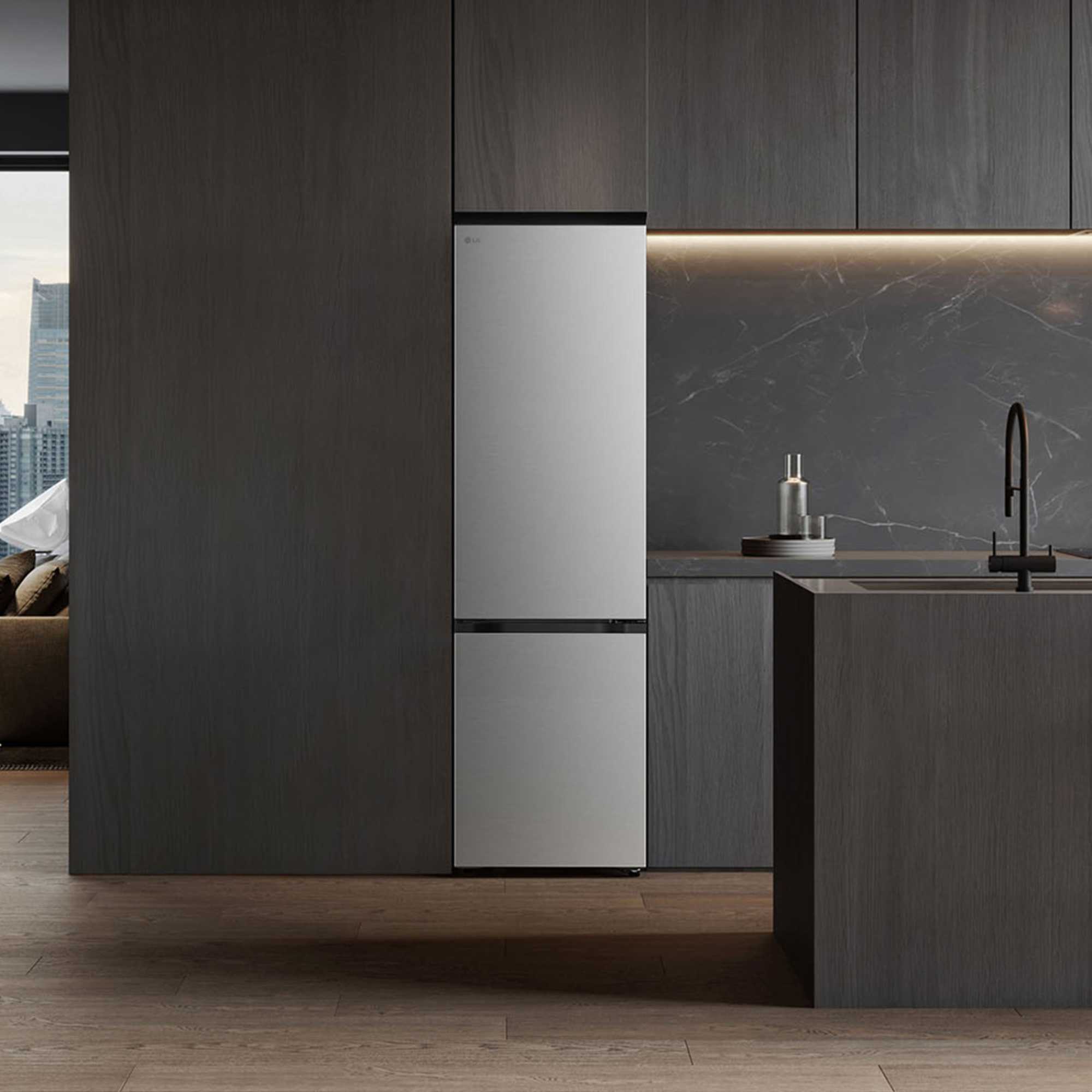 Fit & Max Fridge Freezer 70/30 Total No Frost - Silver - GBBSJ2CCPY