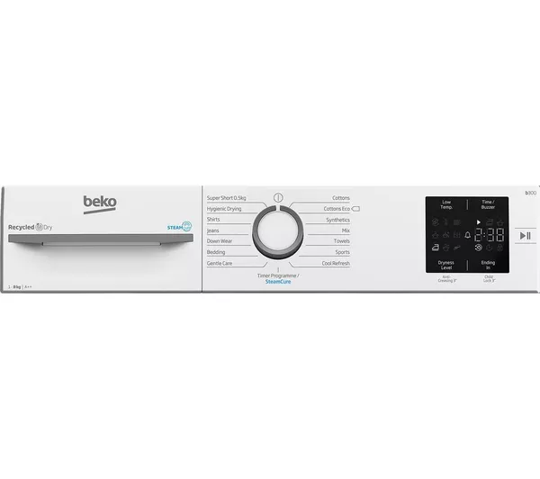 NTIKP81131W Integrated Heat Pump Tumble Dryer - White