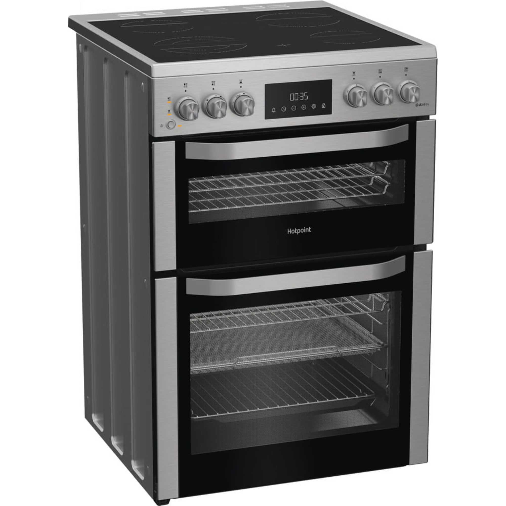 60cm Electric Double Cooker Cooker - HDE6VDCASX