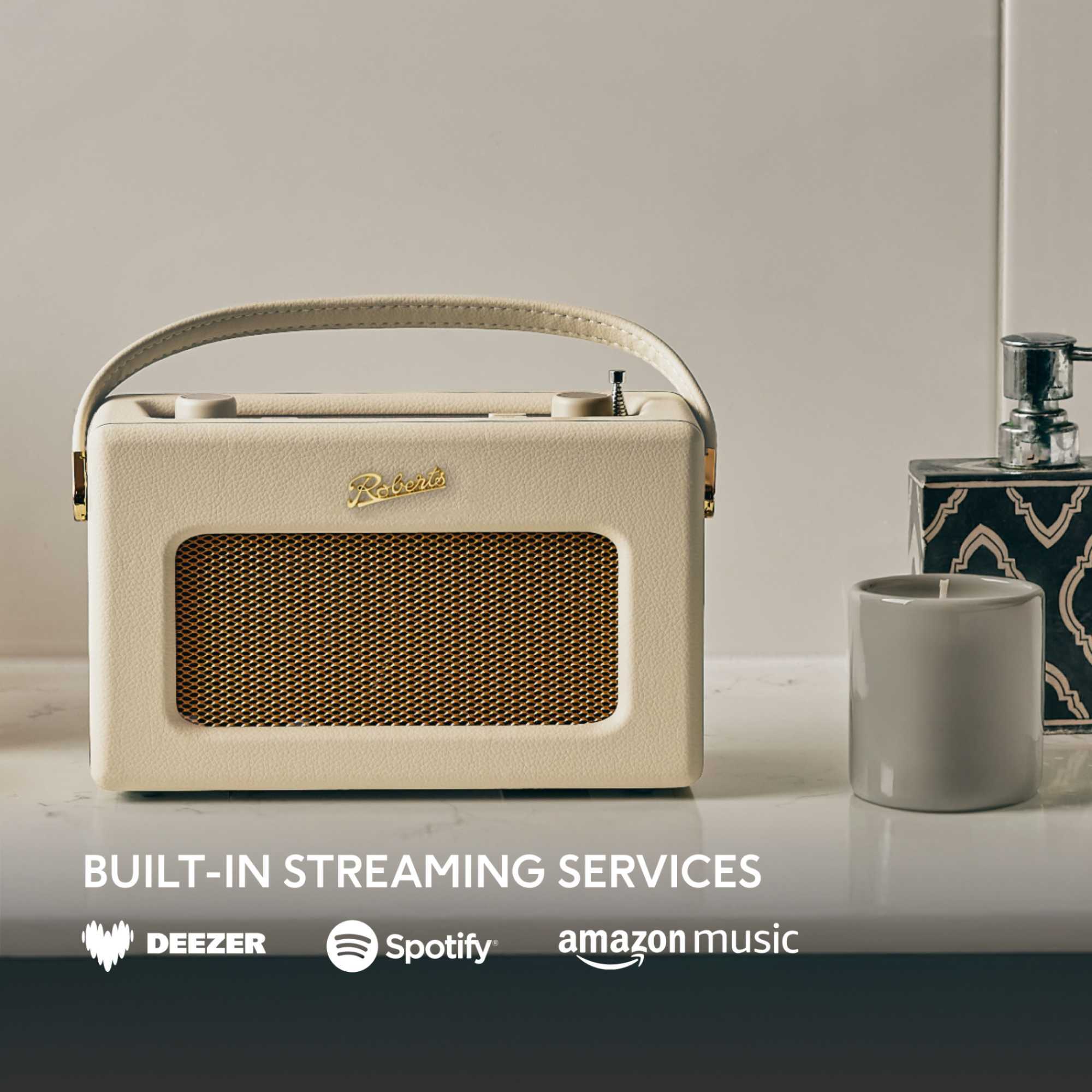 Revival iStream 3L DAB/FM Radio with Bluetooth - Pastel Cream