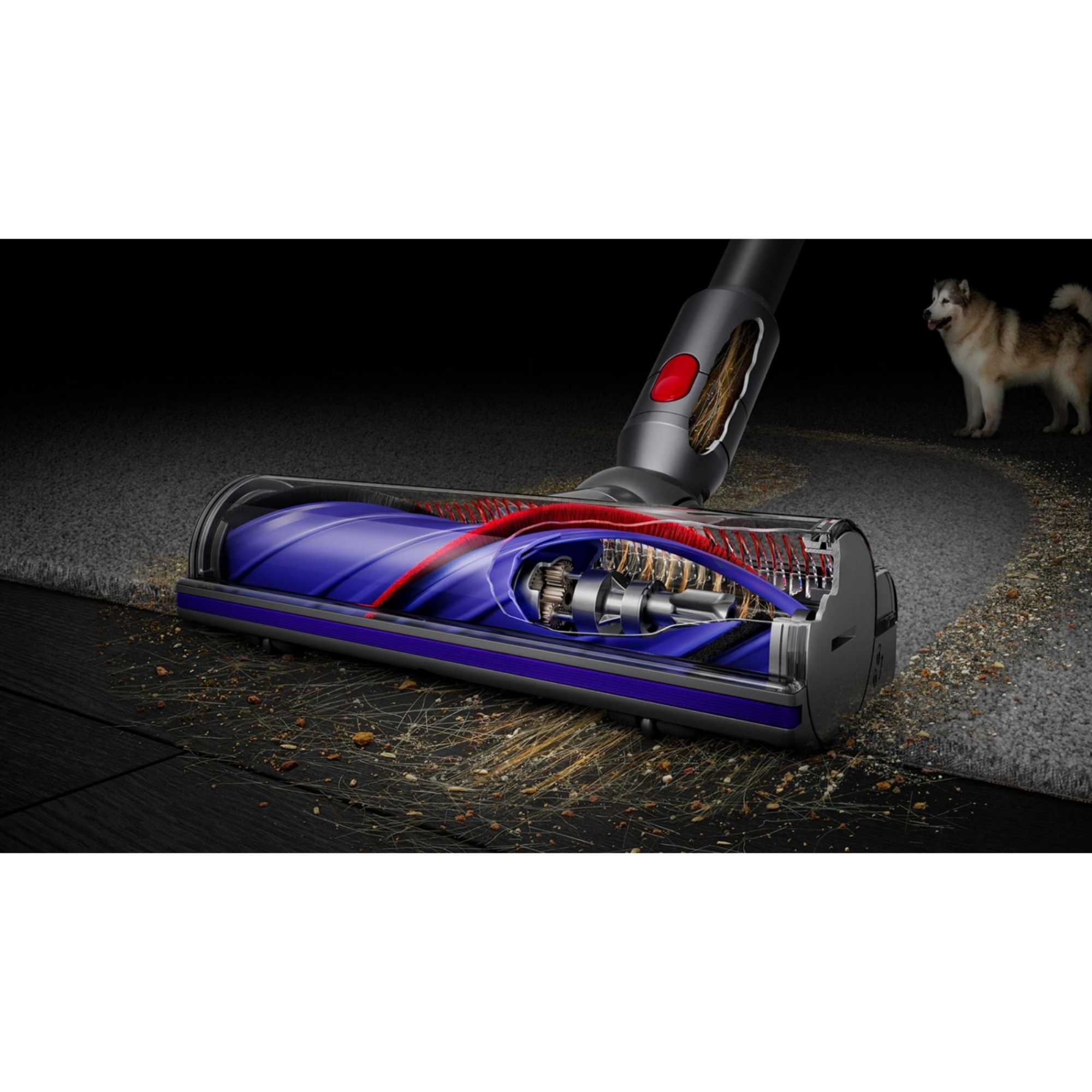 V12 Detect Slim Absolute Cordless Vacuum Cleaner, Yellow / Nickel