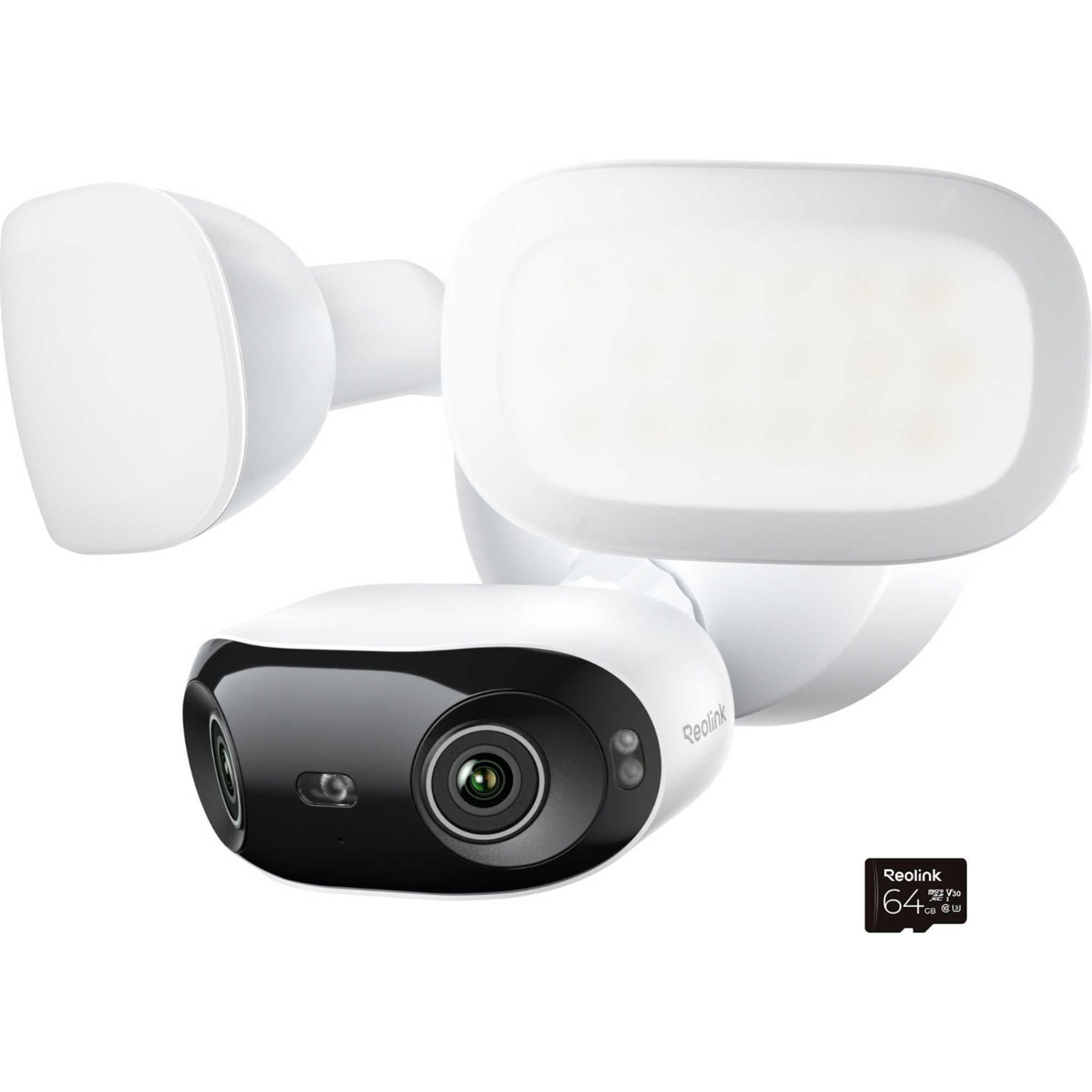 Floodlight Series 4K 180 Degree Battery WiFi Outdoor Camera + 64GB