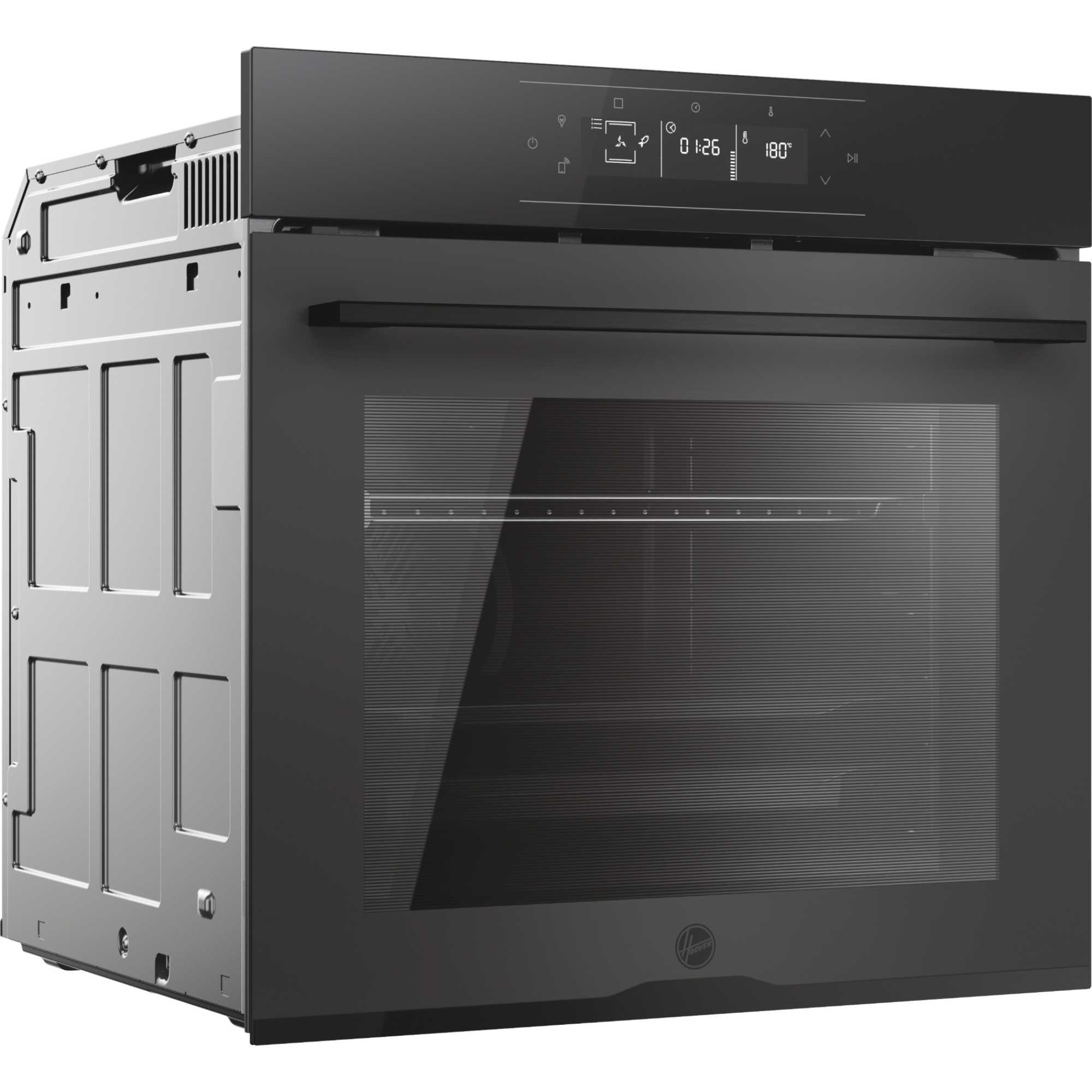 HO6M5G3HTB 78L Built-In Single Multifunction Oven - Black