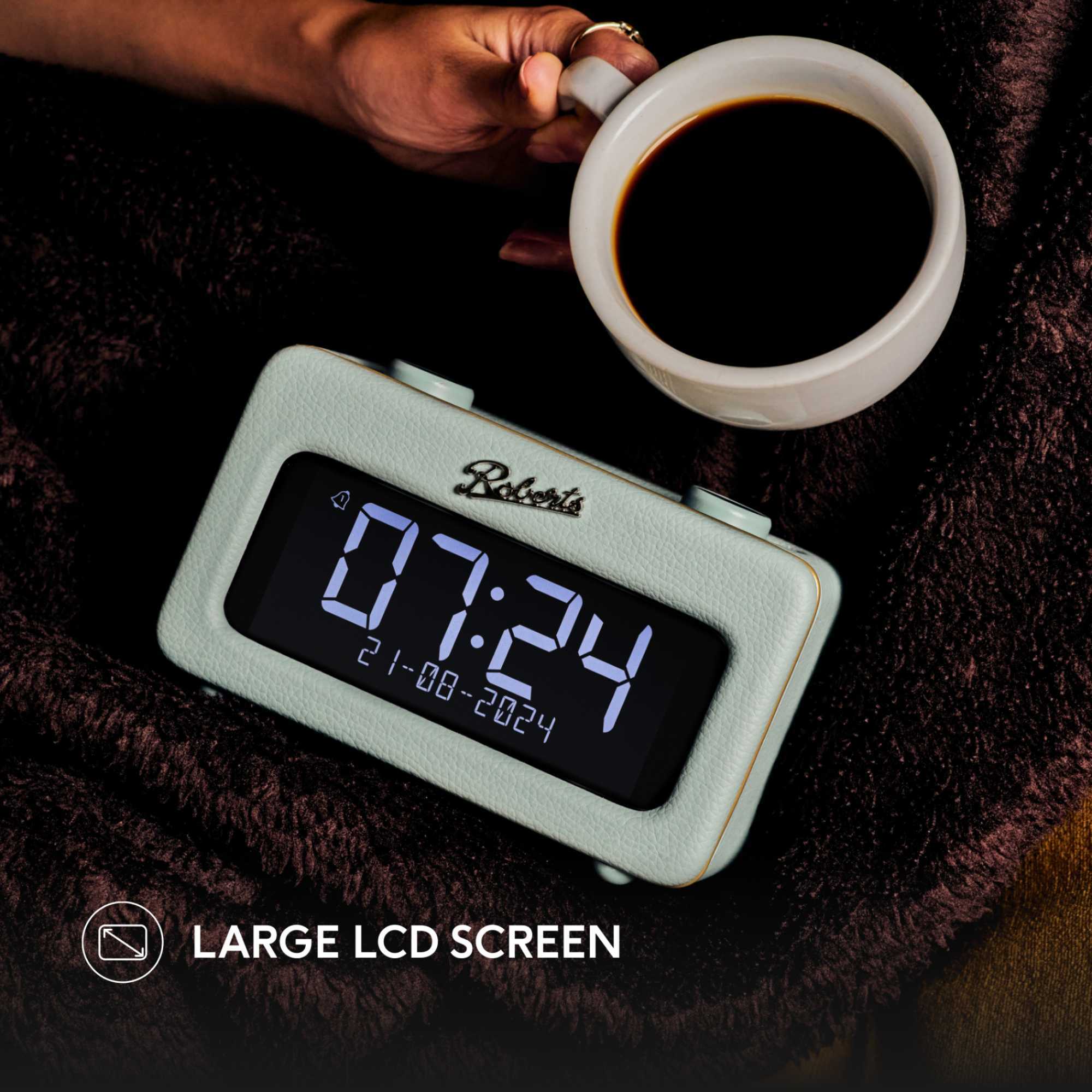 REV-RESTDE Revival Rest FM/DAB+ Bluetooth Alarm Clock Radio - Duck Egg