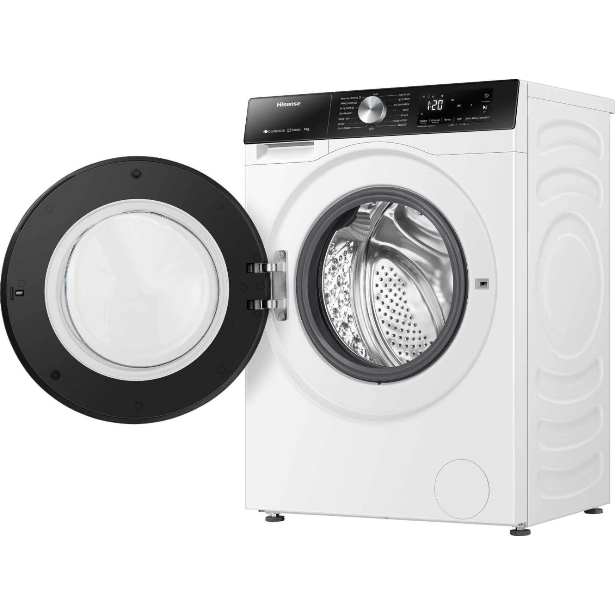 3S Series 9kg 1400rpm Washing Machine - WF3S9043BW3