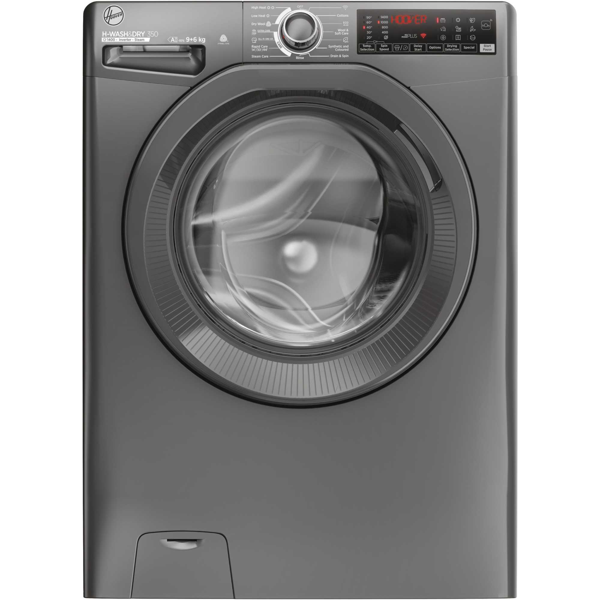 H3DPS4966TAMRR80 9kg/6kg Washer Dryer - Grpahite