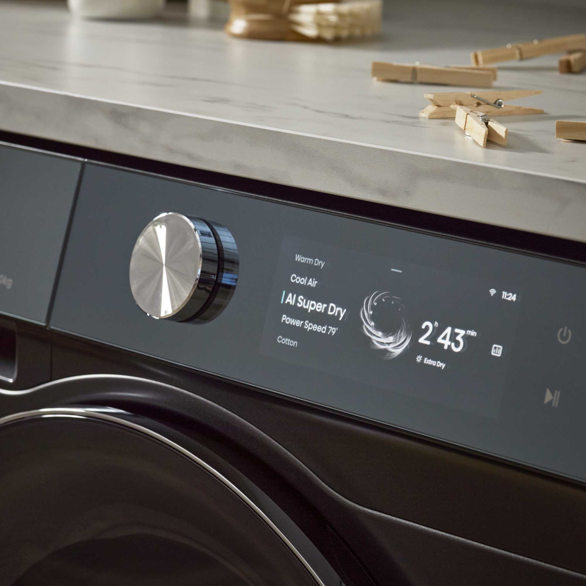 7S 10kg Heat Pump Tumble Dryer - DH7S107BB