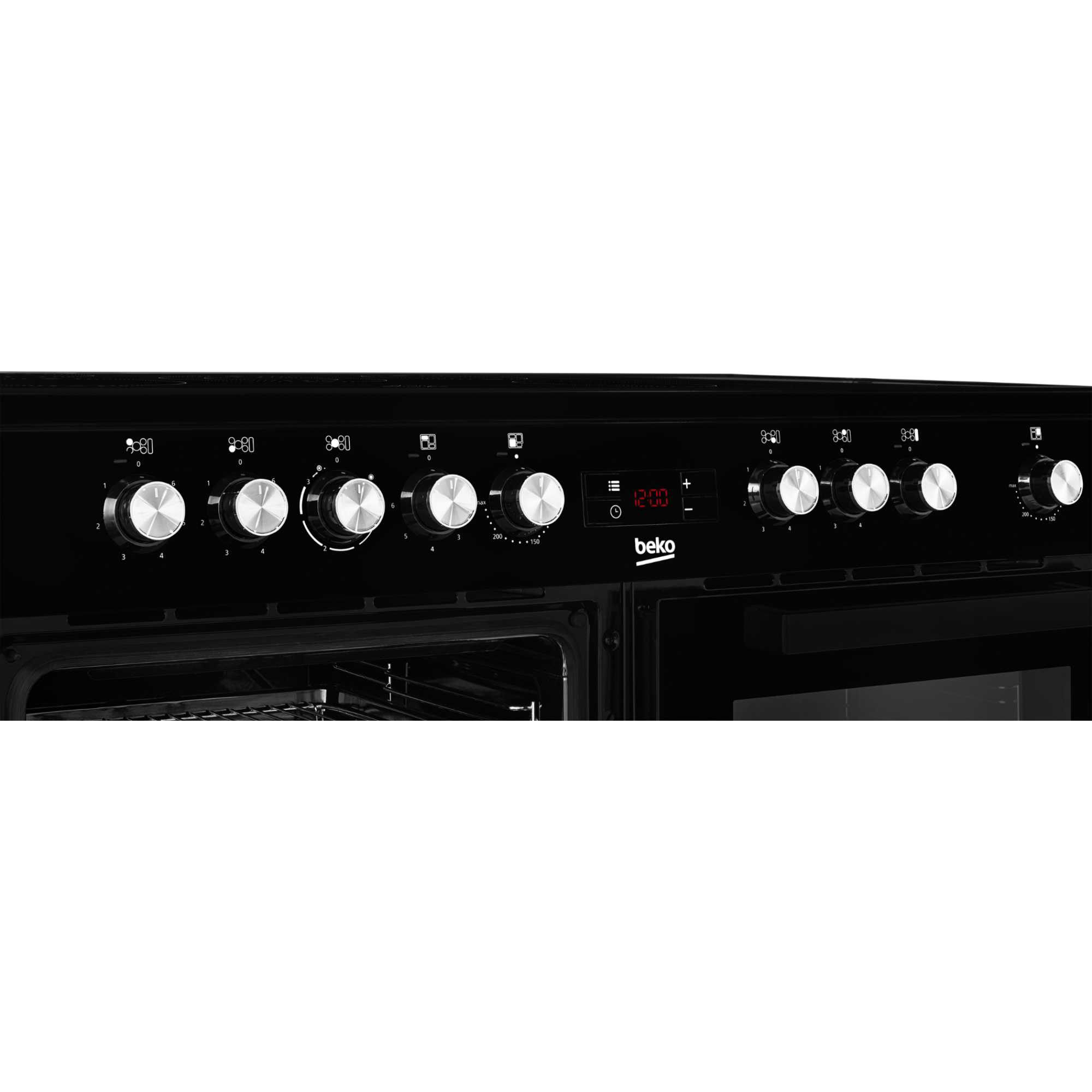 KDVC100K 100cm Double Oven Range Cooker with 5 Zone Ceramic Hob