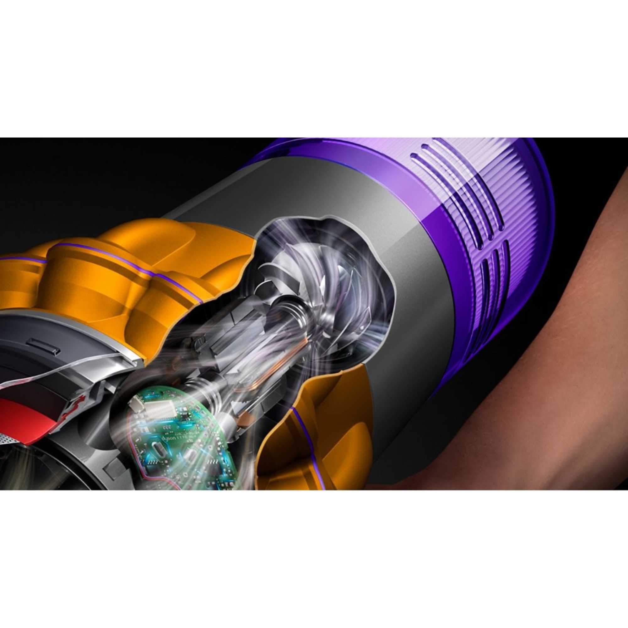 V15 Detect Absolute Cordless Vacuum, Yellow/Nickel