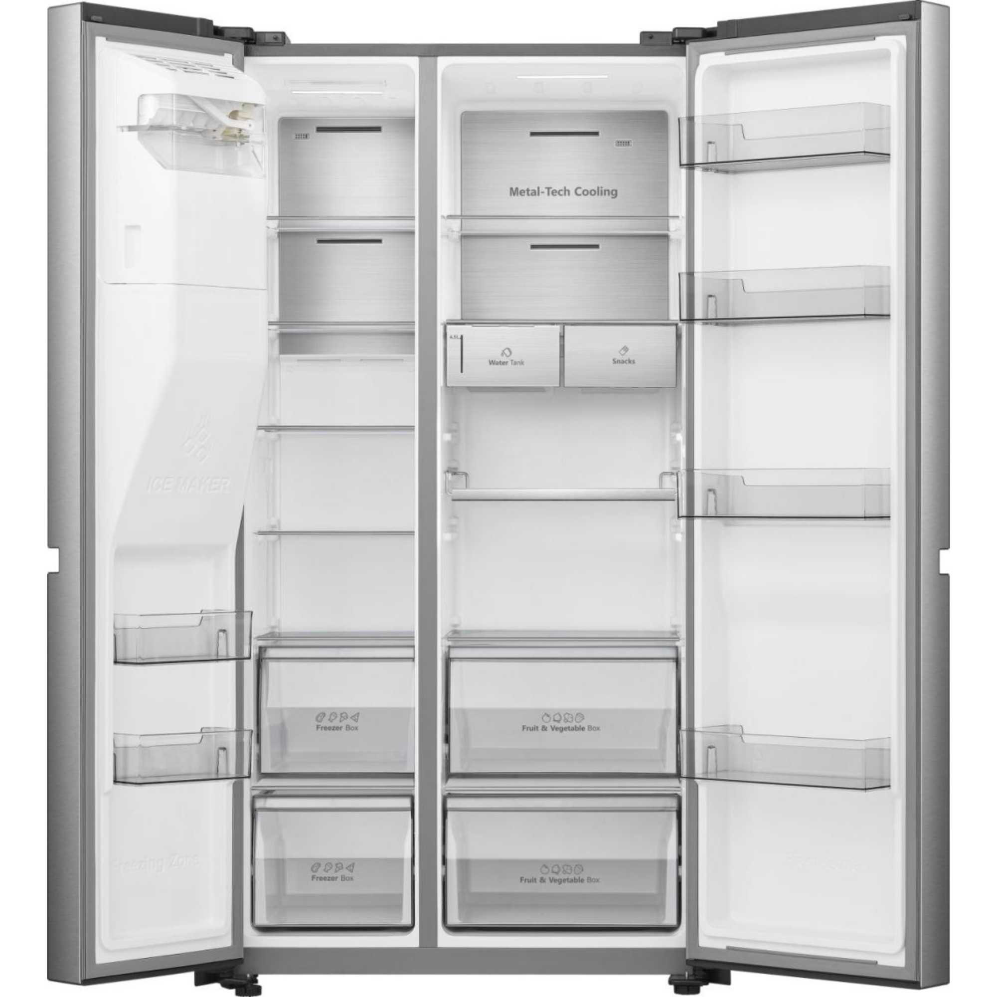 RS818N4TIE 632L Total No Frost American Style Fridge Freezer