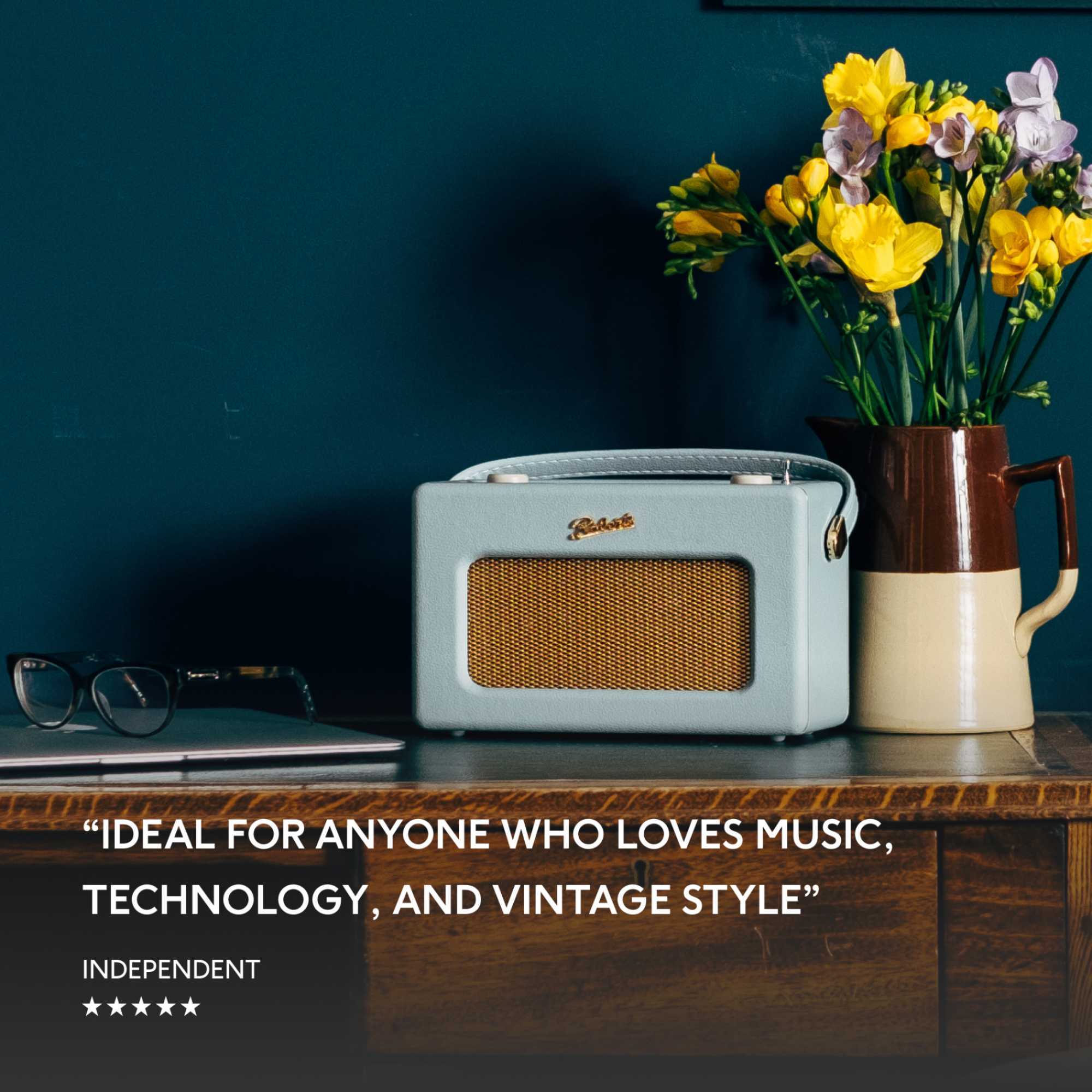 Revival iStream 3L DAB/FM Radio with Bluetooth - Duck Egg Blue