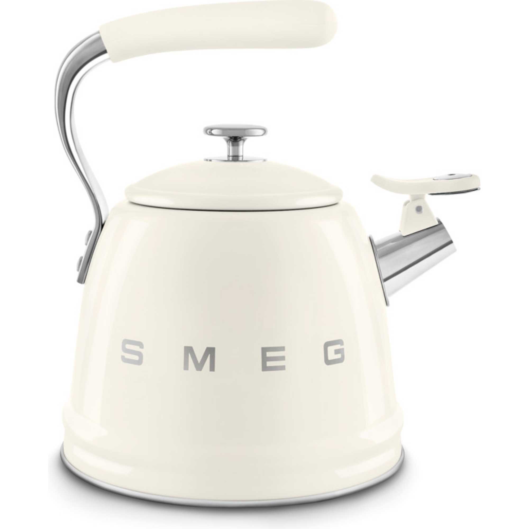 WKF01CR 2.3L 50s Style Whistling Kettle - Cream
