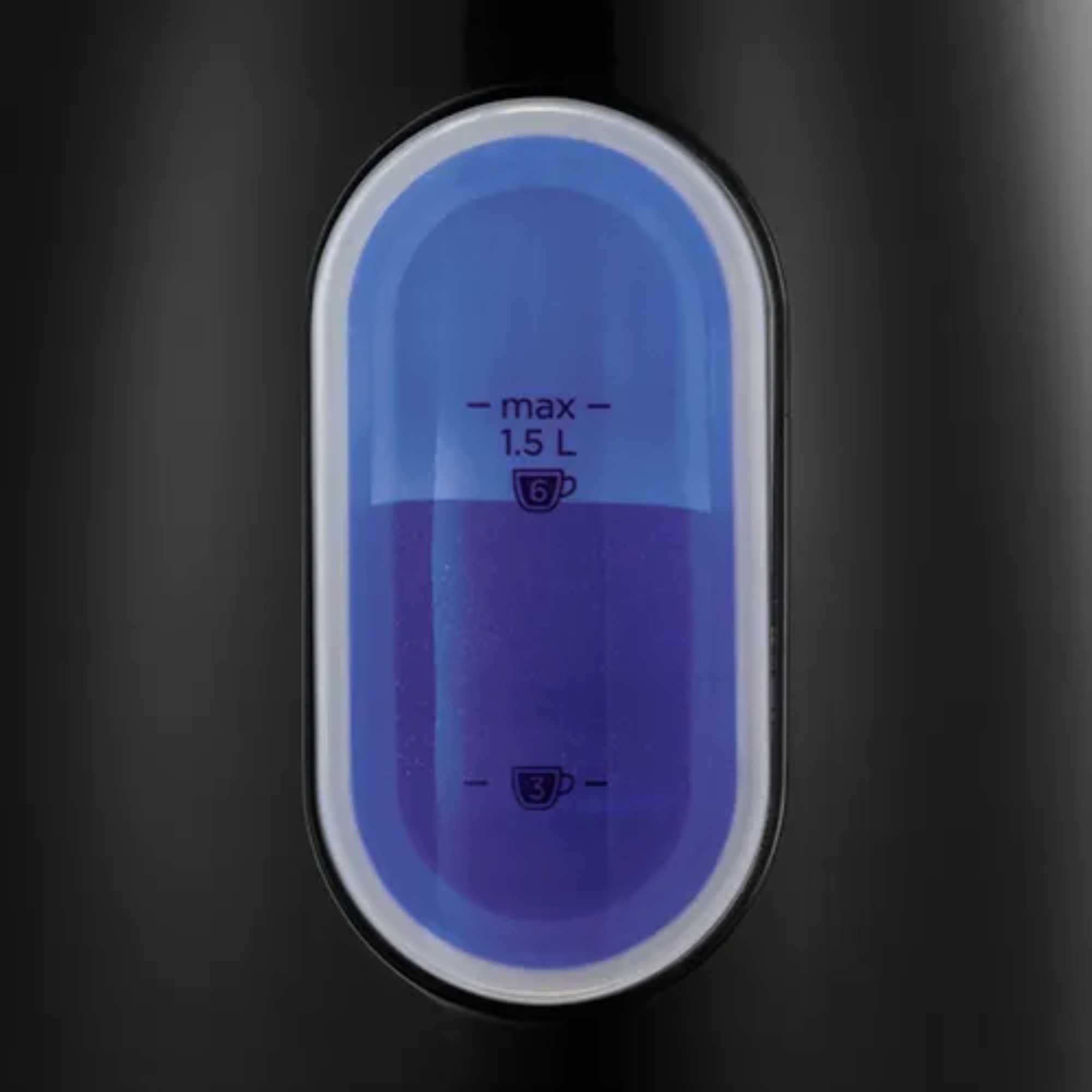 28131 1.5L Classic Stylevia Kettle - Black