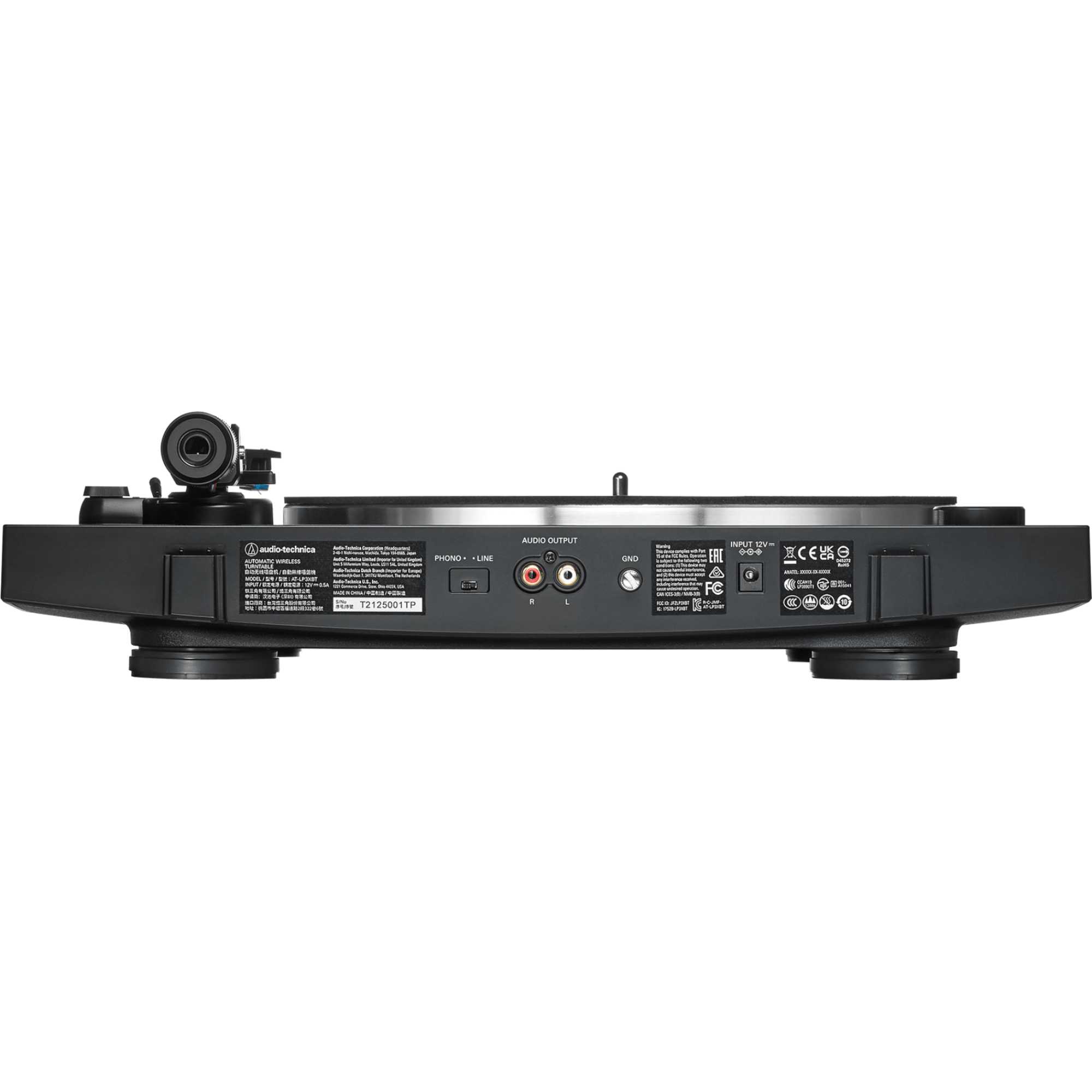 AT-LP3XBTBK Turntable Bluetooth Ready