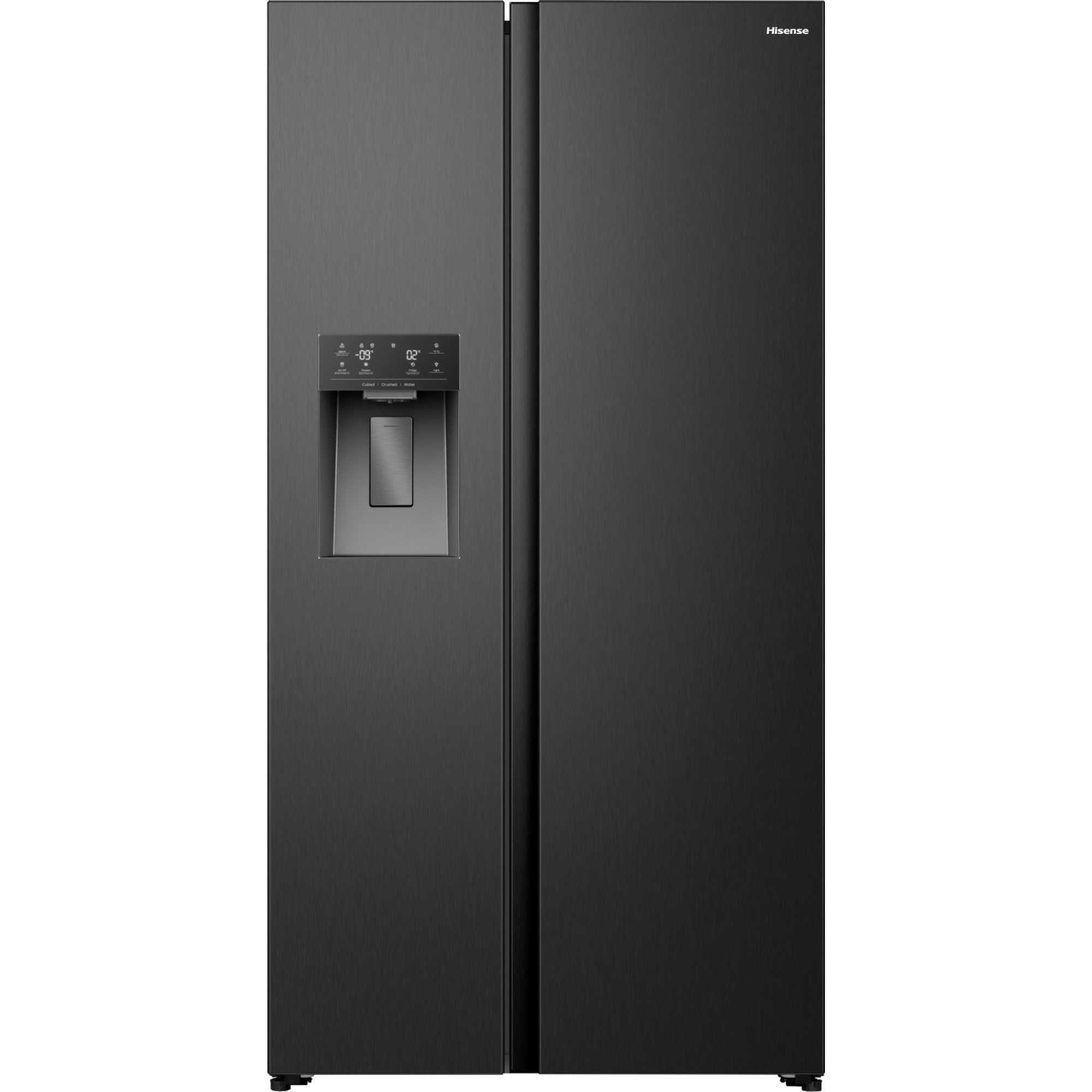 PureFlat American Style Fridge Freezer 60/40 Total No Frost - Black - RS5P528STBE