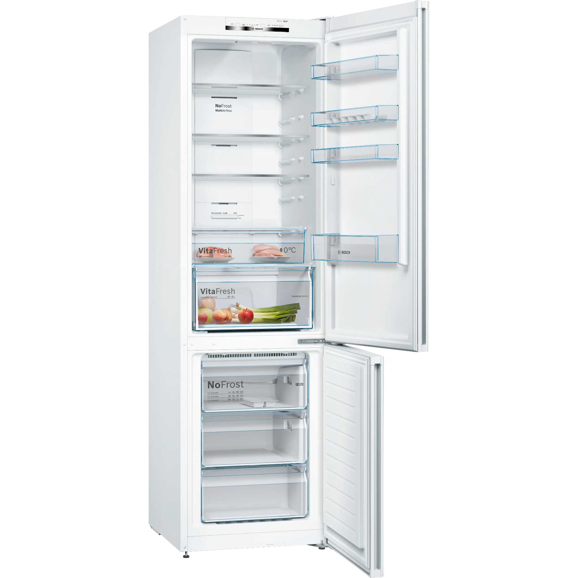 KGN392WEBG Series 4 Total No Frost Fridge Freezer - White