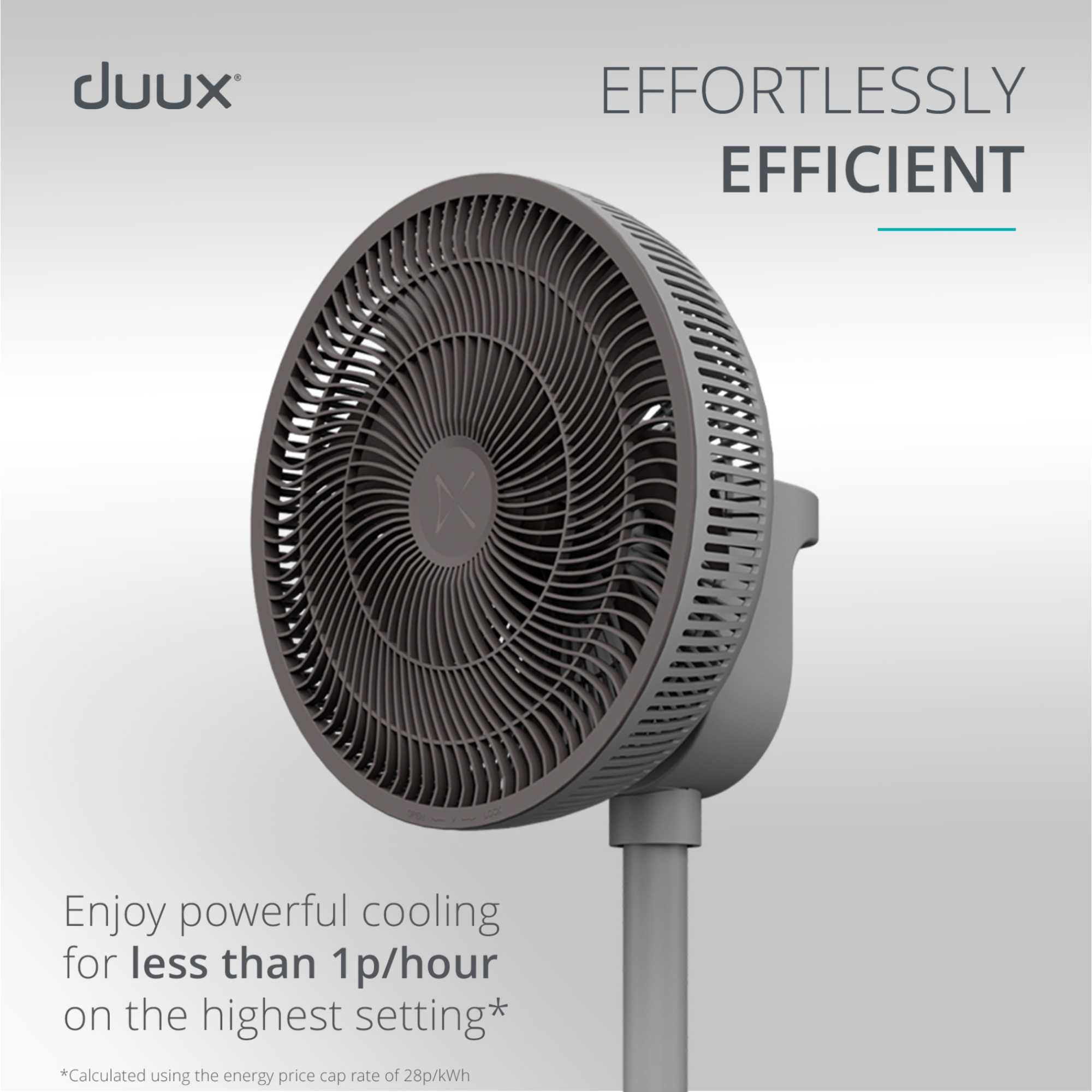DXCF220UK Whisper Fan 3 - Grey