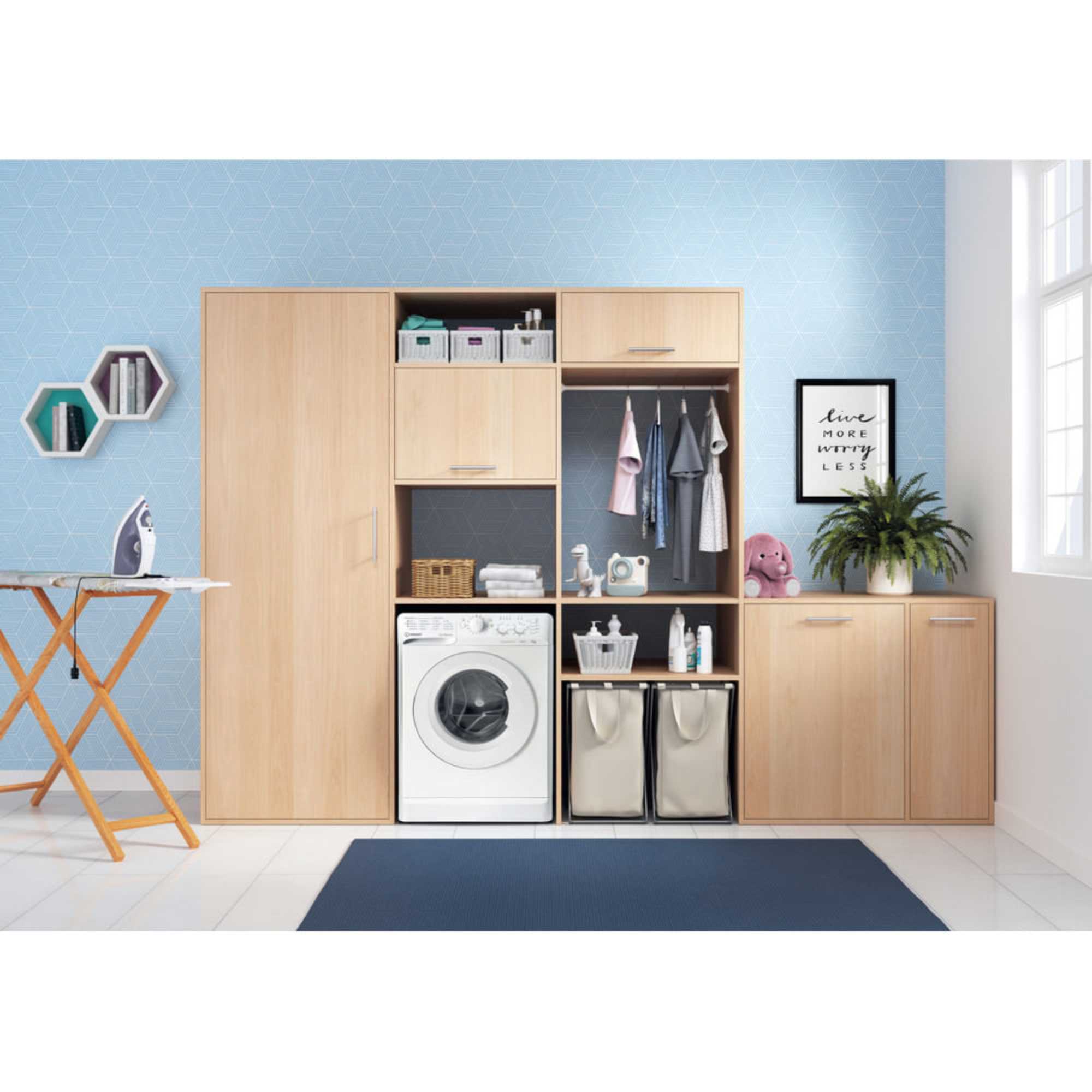 MyTime 7kg 1400rpm Washing Machine - MTWC 71485 W UK