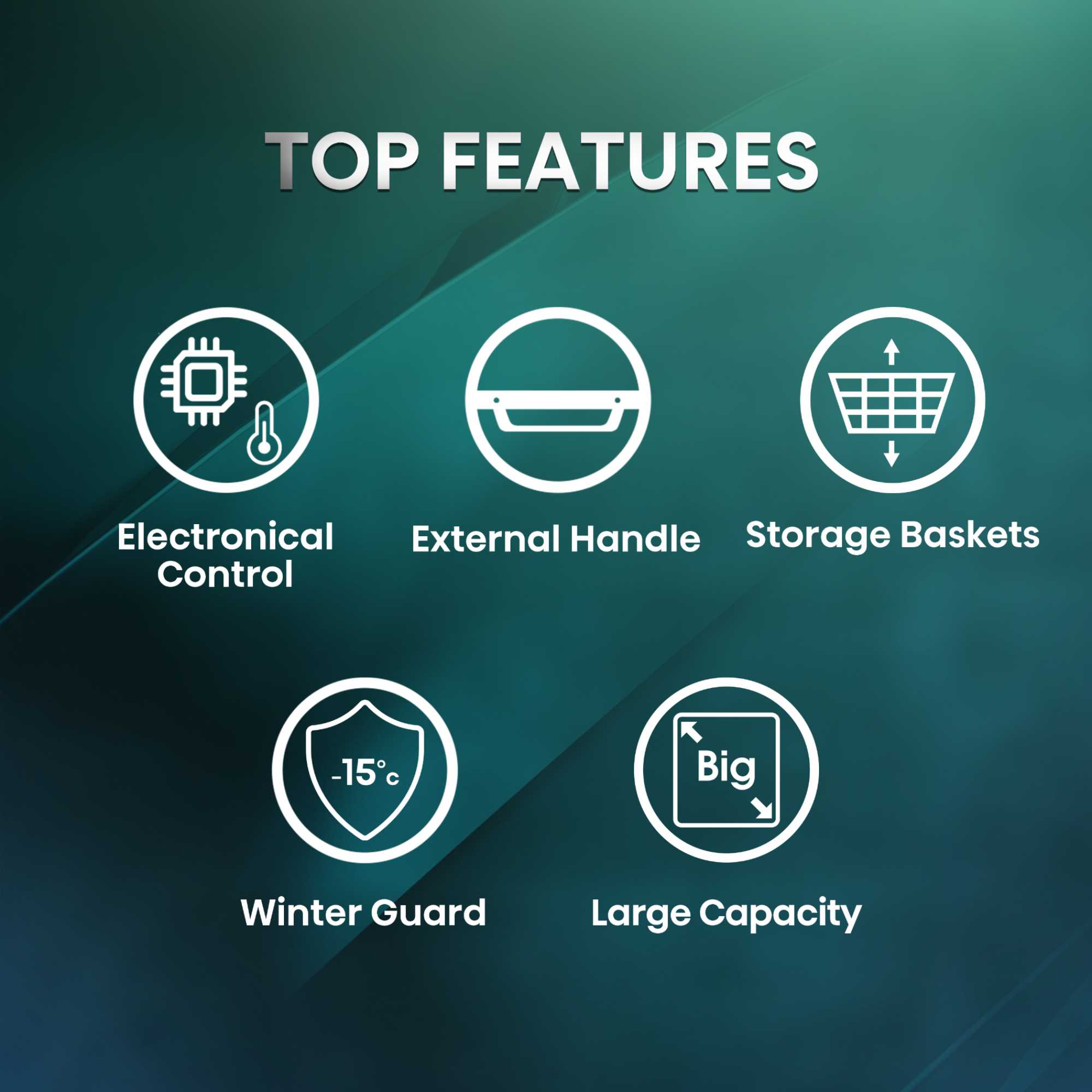 FC650D4AWLYE 500L Chest Freezer