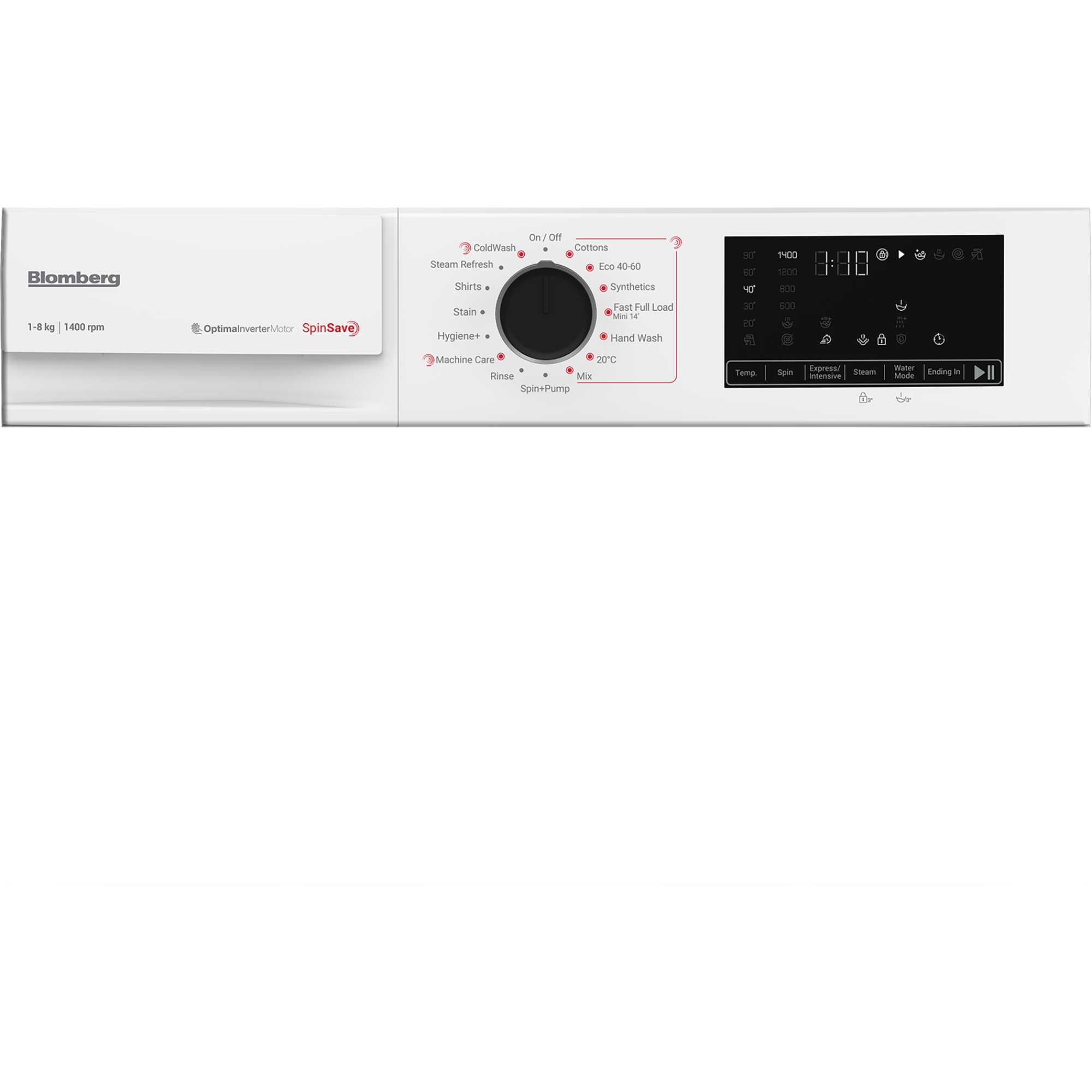 8kg 1400rpm Washing Machine - LWA18461W