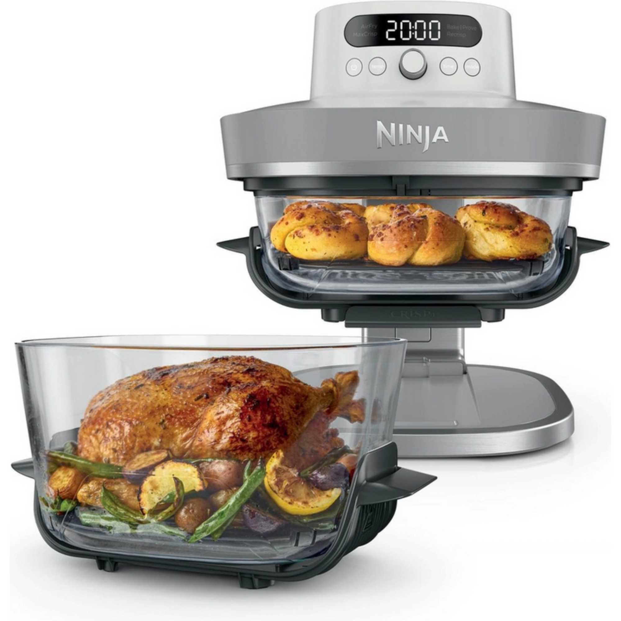 AS090UKWH CRISPi PRO 5-in-1 Glass Air Fryer - White