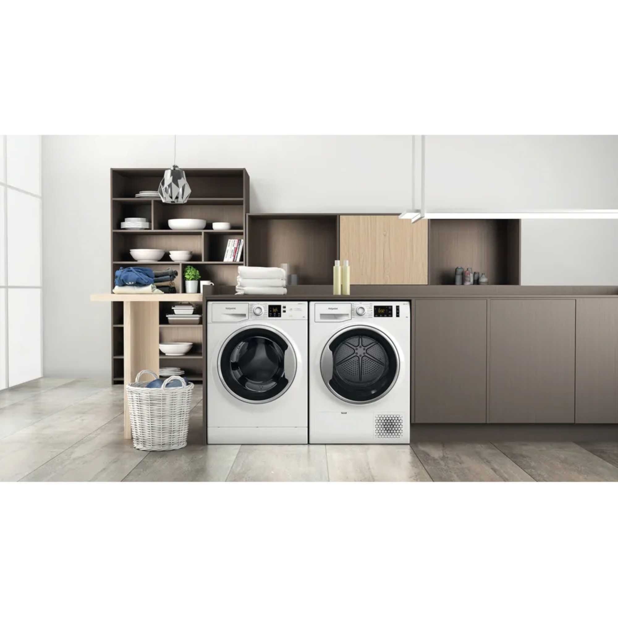 8kg 1400rpm Washing Machine - NSWE846WSUK