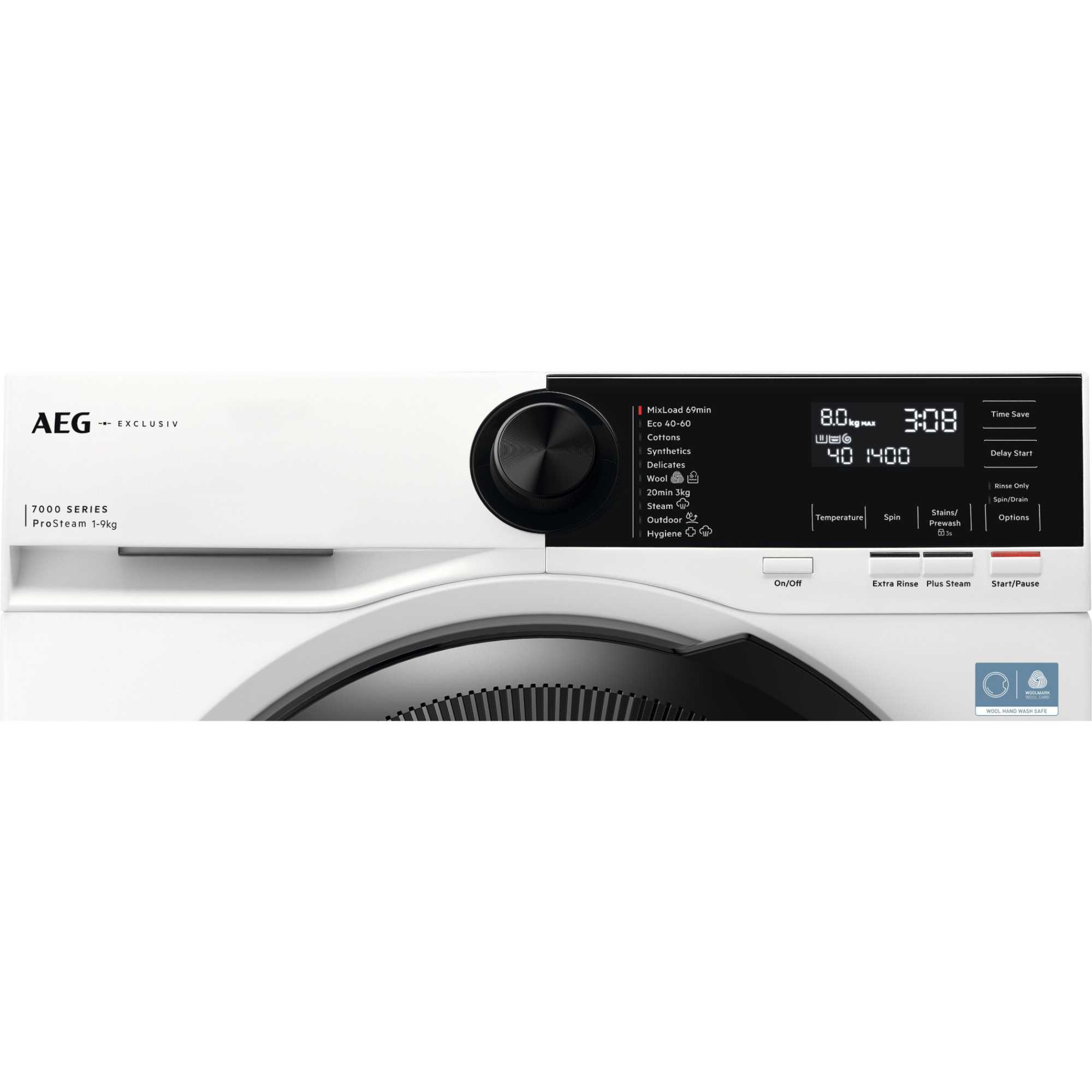 7000 ProSteam 9kg 1400rpm Washing Machine - LFSR72944B