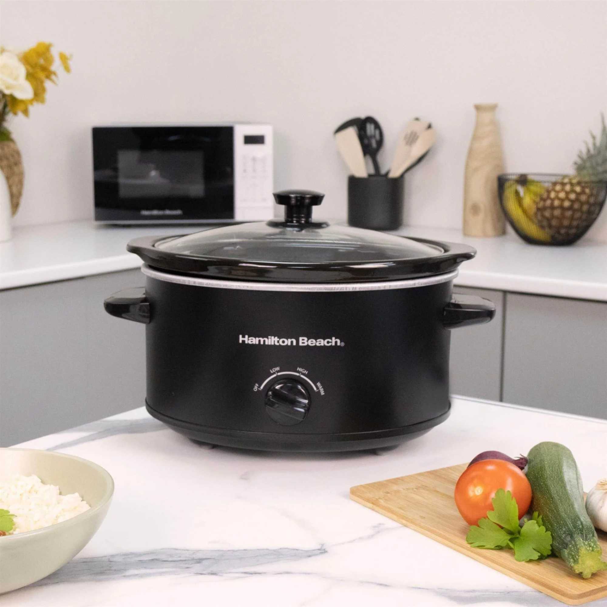 HBSC040B The Comfort Cook 3.5l Slow Cooker - Black