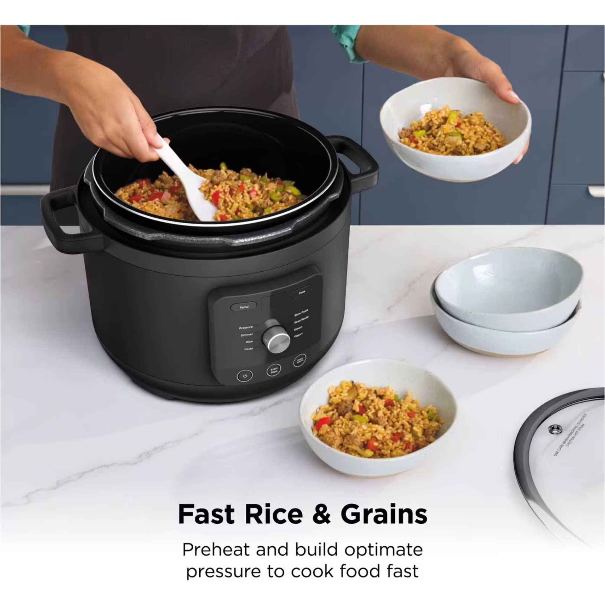 PC201UK HyperHeat 6L 9-in-1 Pressure & Rice Cooker