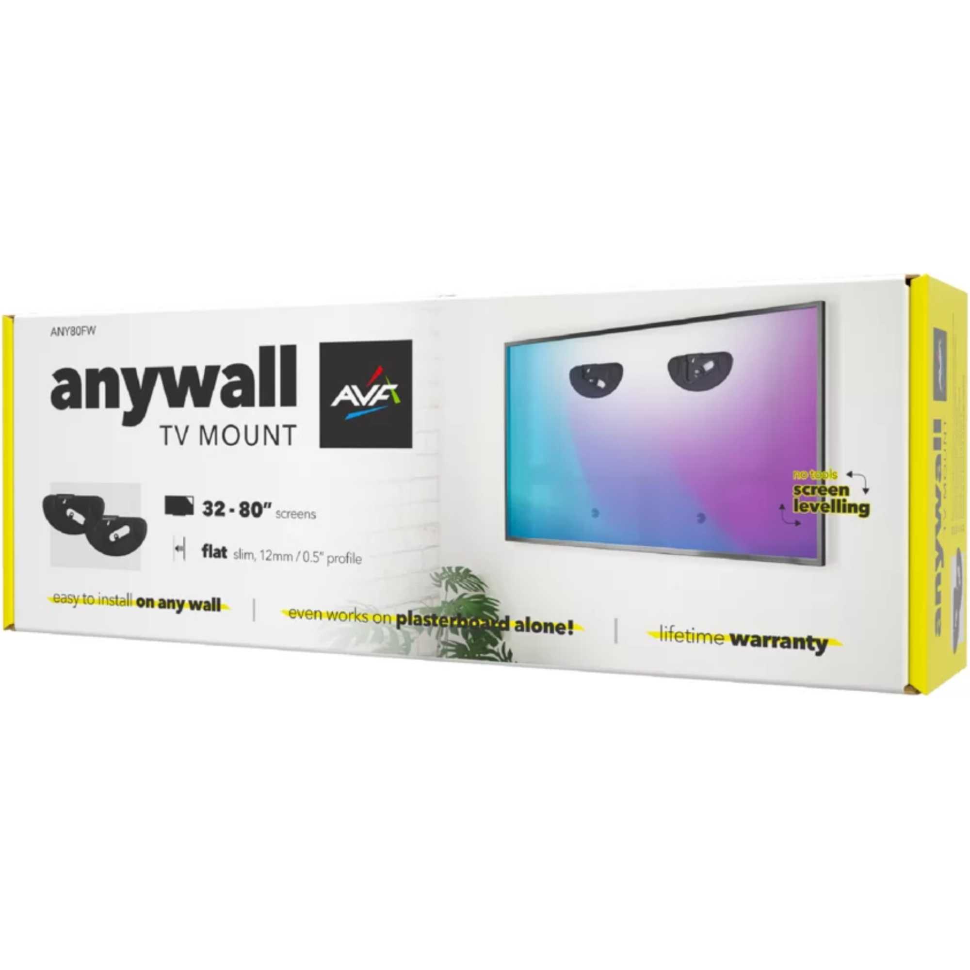 ANY80FW Low Profile Any Wall TV Mount