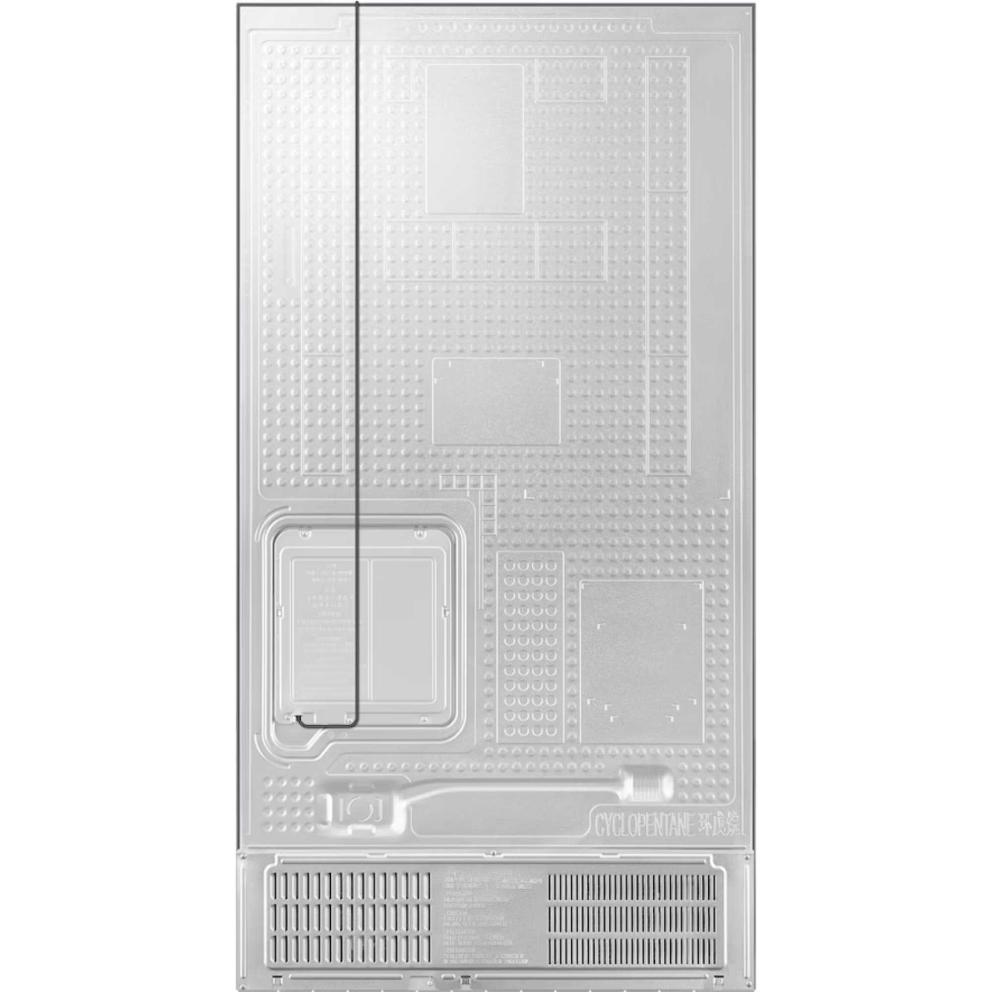 RS57DG400EM9EU Series 6 American Style Total No Frost Fridge Freezer - Silver