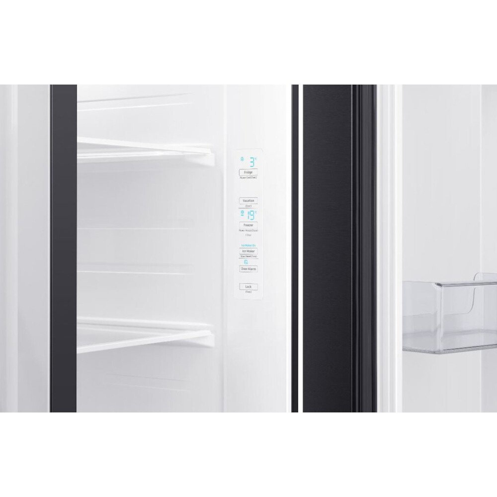 RS65R5401B4 American Fridge Freezer - Black