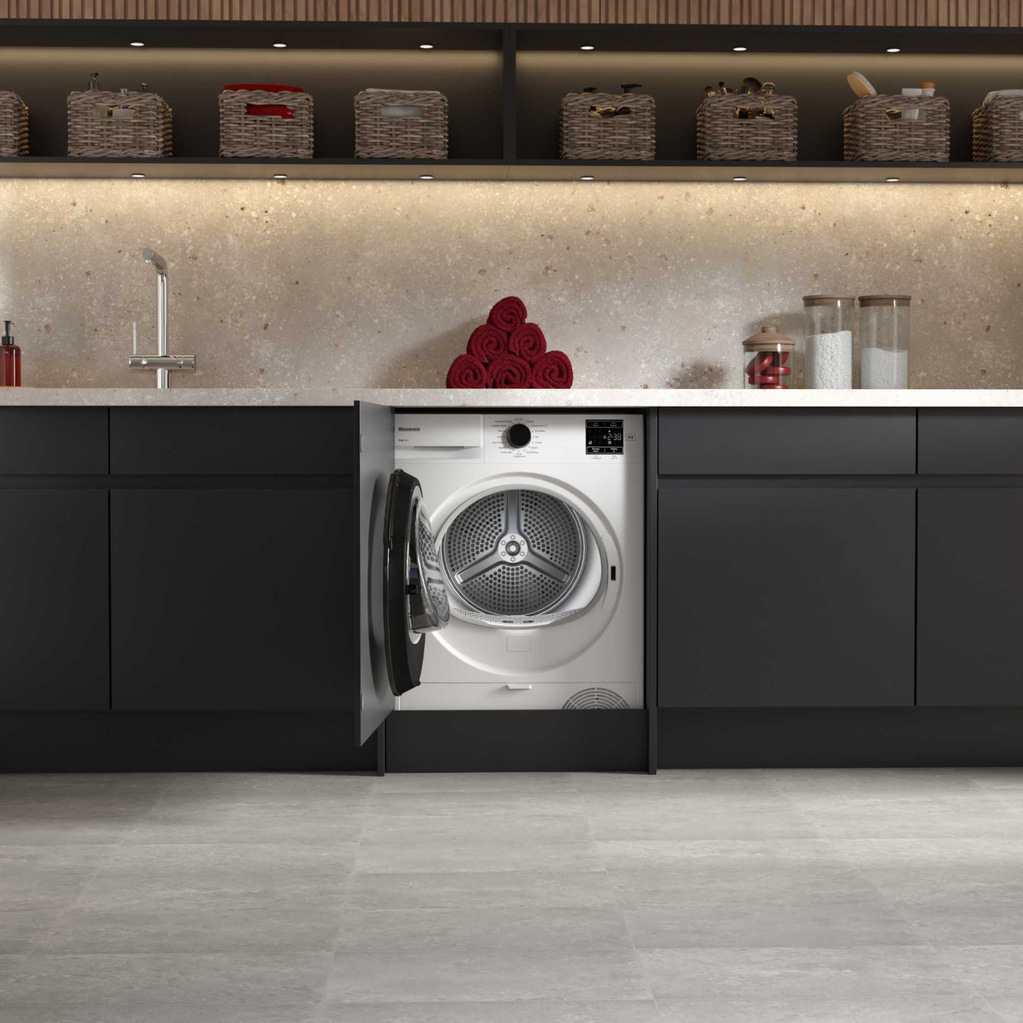 8kg Integrated Heat Pump Dryer - LTDIP08310