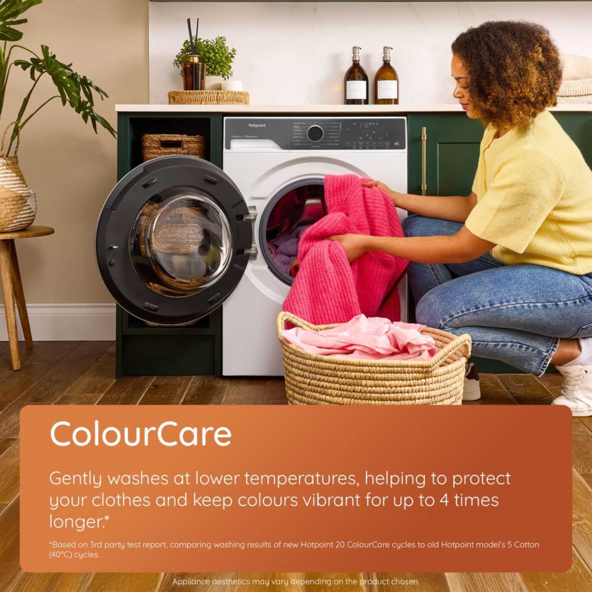 HPD 9693 CARE UK Fabric Care Pro 9kg Wash 6kg Dry Smart Washer Dryer - White