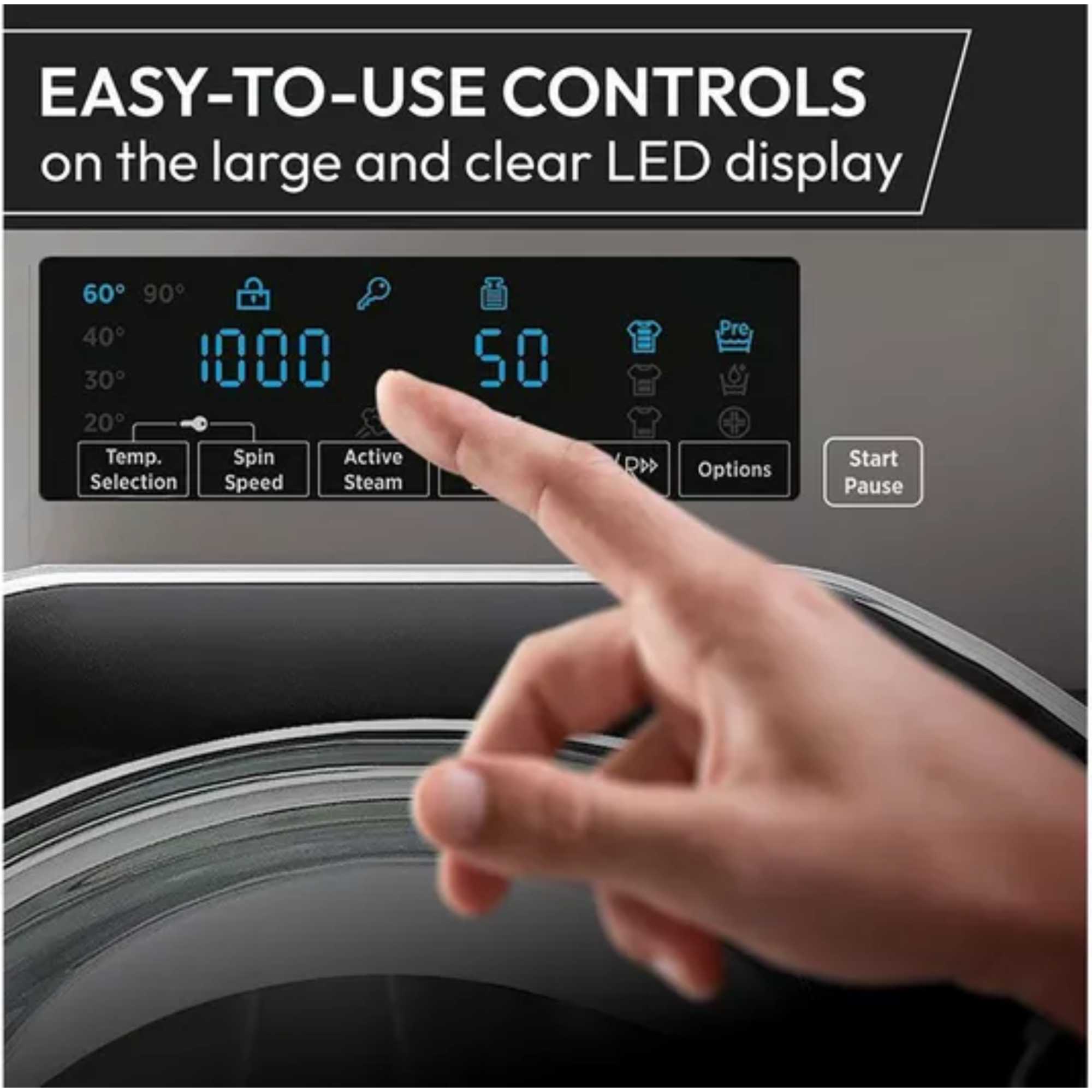 9kg+6kg 1600rpm Built-In Washer Dryer - BH4S696M6DR9-80