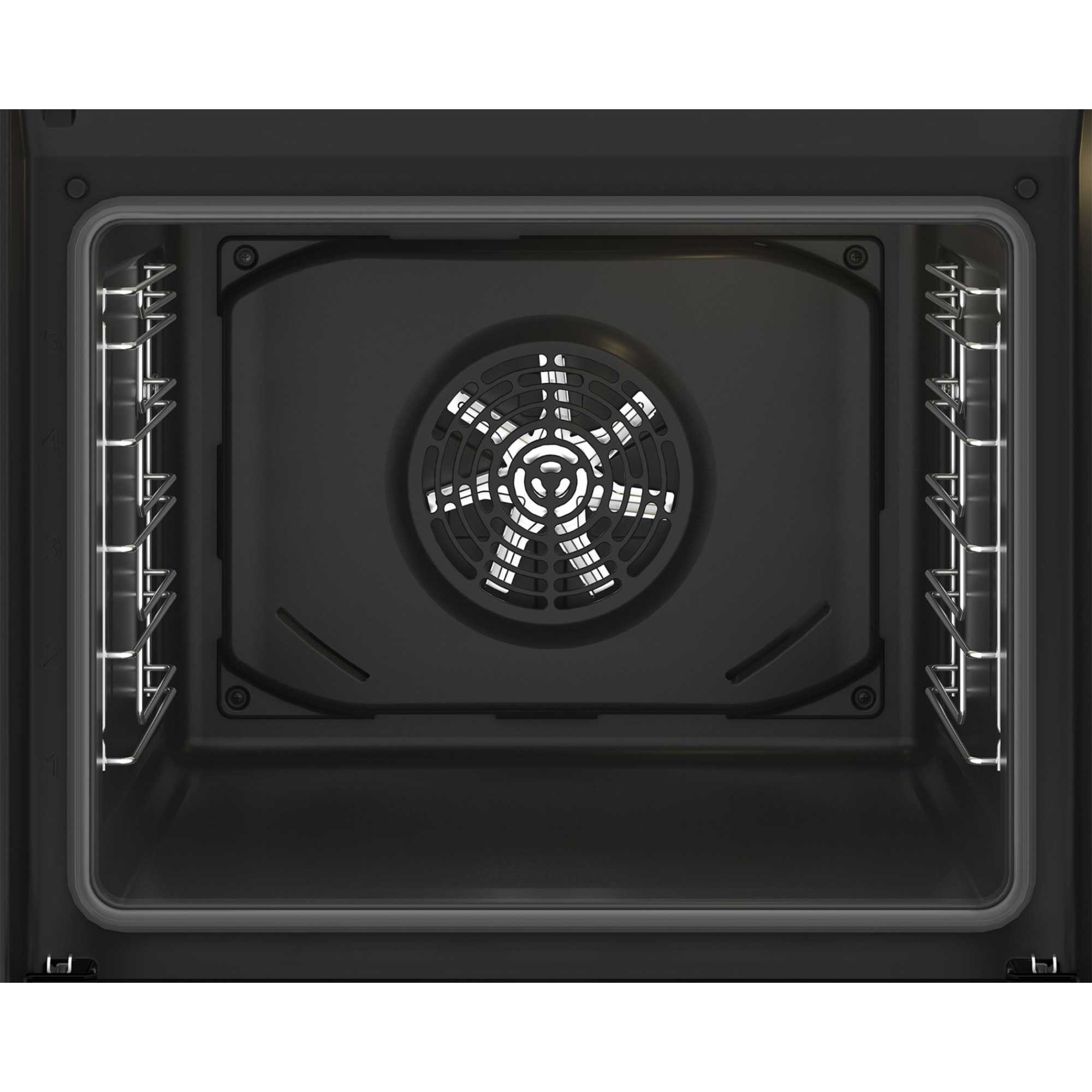 AeroChef ROEN8201B Built-In Single Electric Oven - Black