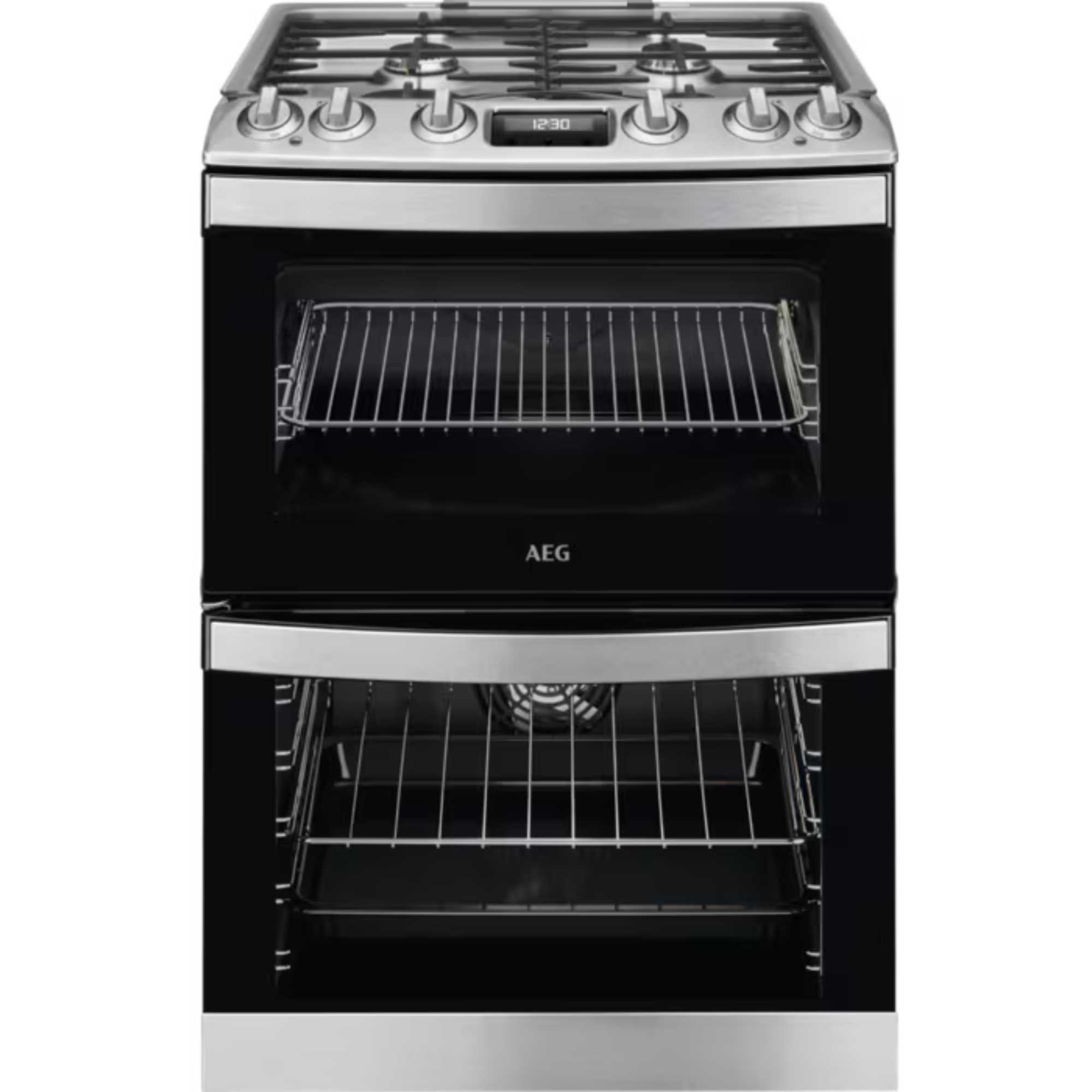 5000 SurroundCook 60cm Dual Fuel Double Oven Cooker - CKB6541ACM