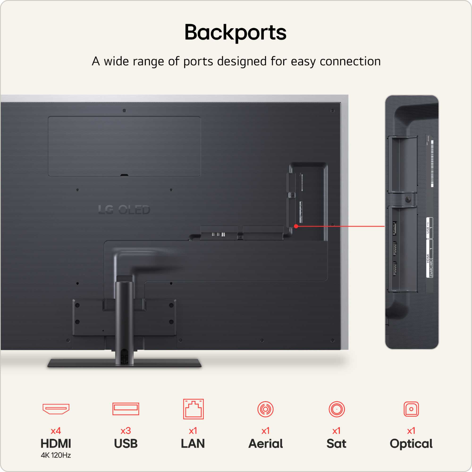 Evo AI G66 65" 4K Ultra Hd OLED 120Hz Smart TV - OLED65G66LS