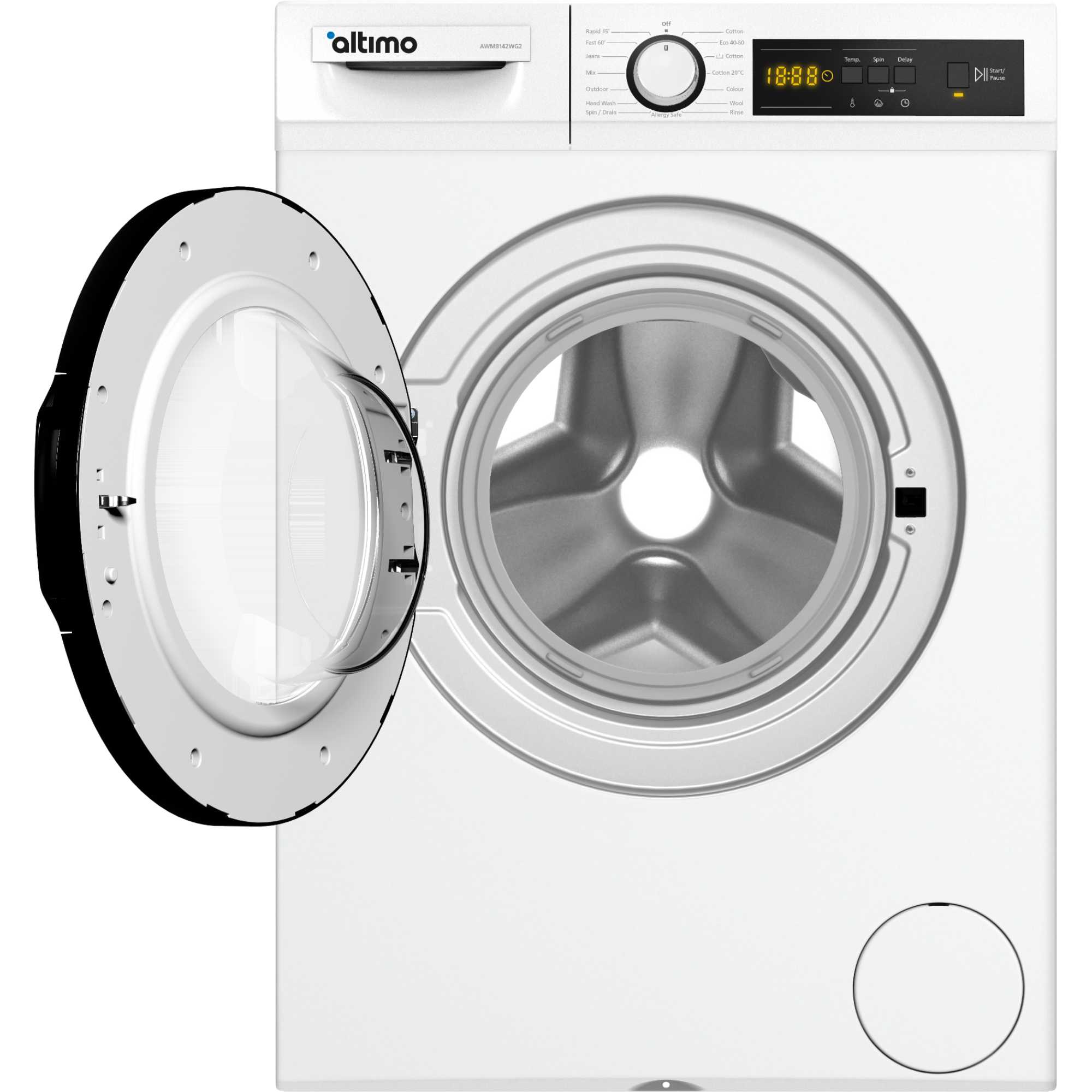 8kg 1400rpm Washing Machine - AWM8142WG2