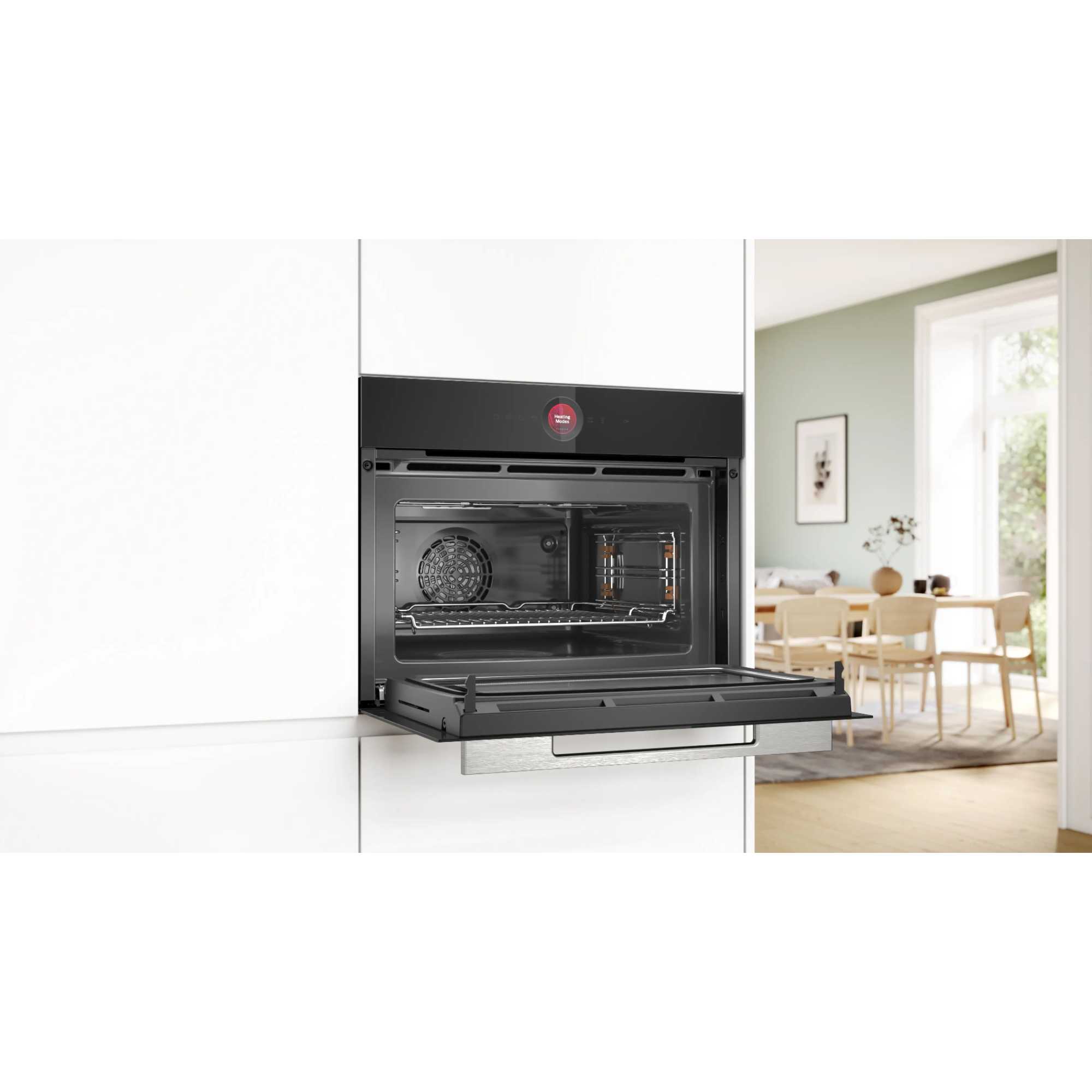 Series 8 CMG7241B1B Built-In Smart Single Oven with Microwave Function - Black