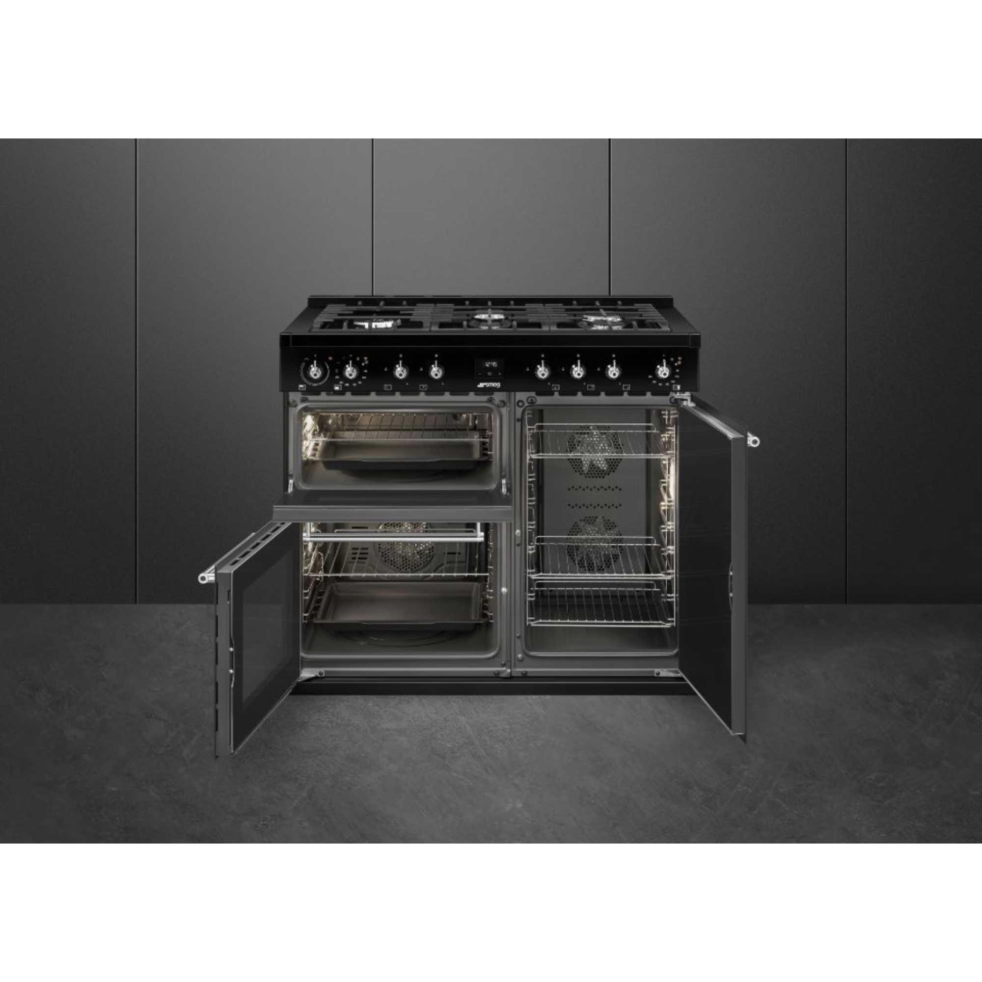 Concert Classic 100cm Dual Fuel Range Cooker - CX103GMBL