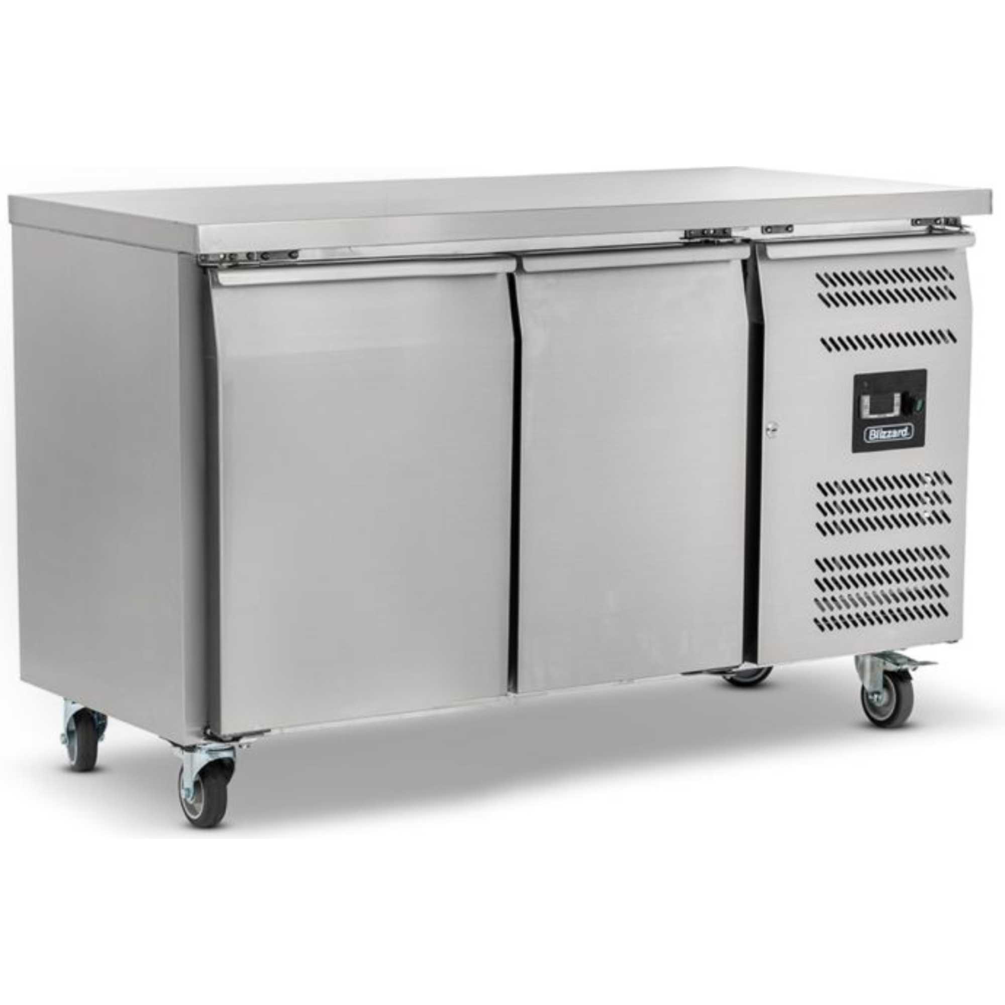LBC2NU Double Hinged Door Counter 187L Freezer