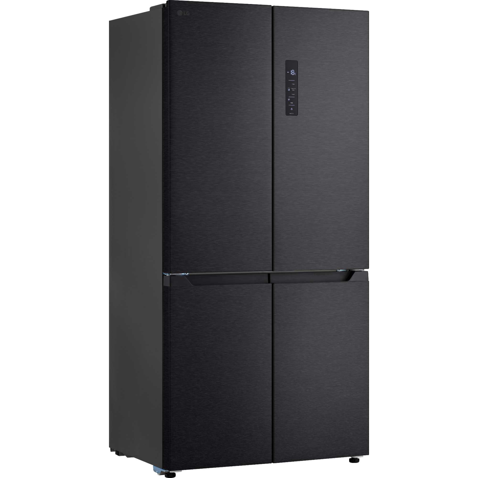 American Style Fridge Freezer Total No Frost - Black - GMM42ABBEH