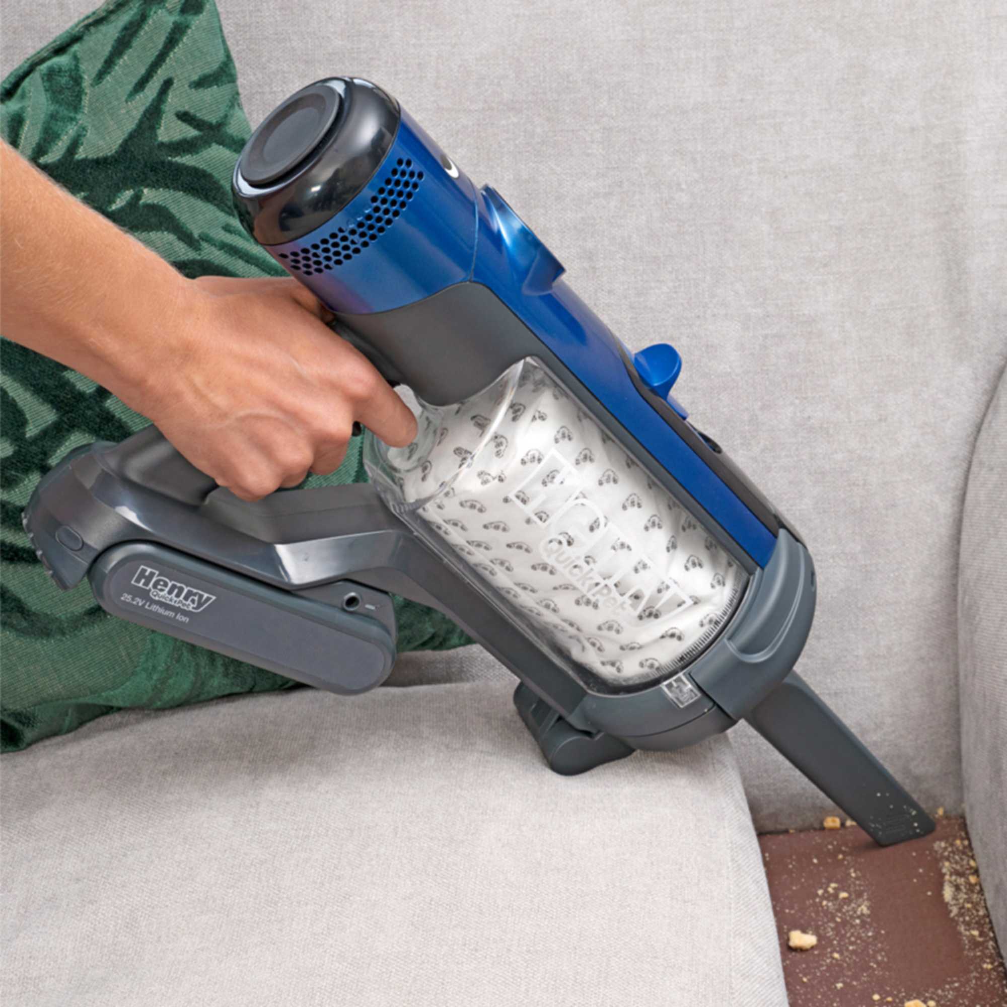 HEN100PET Quick 1L Vacuum Cleaner - Blue