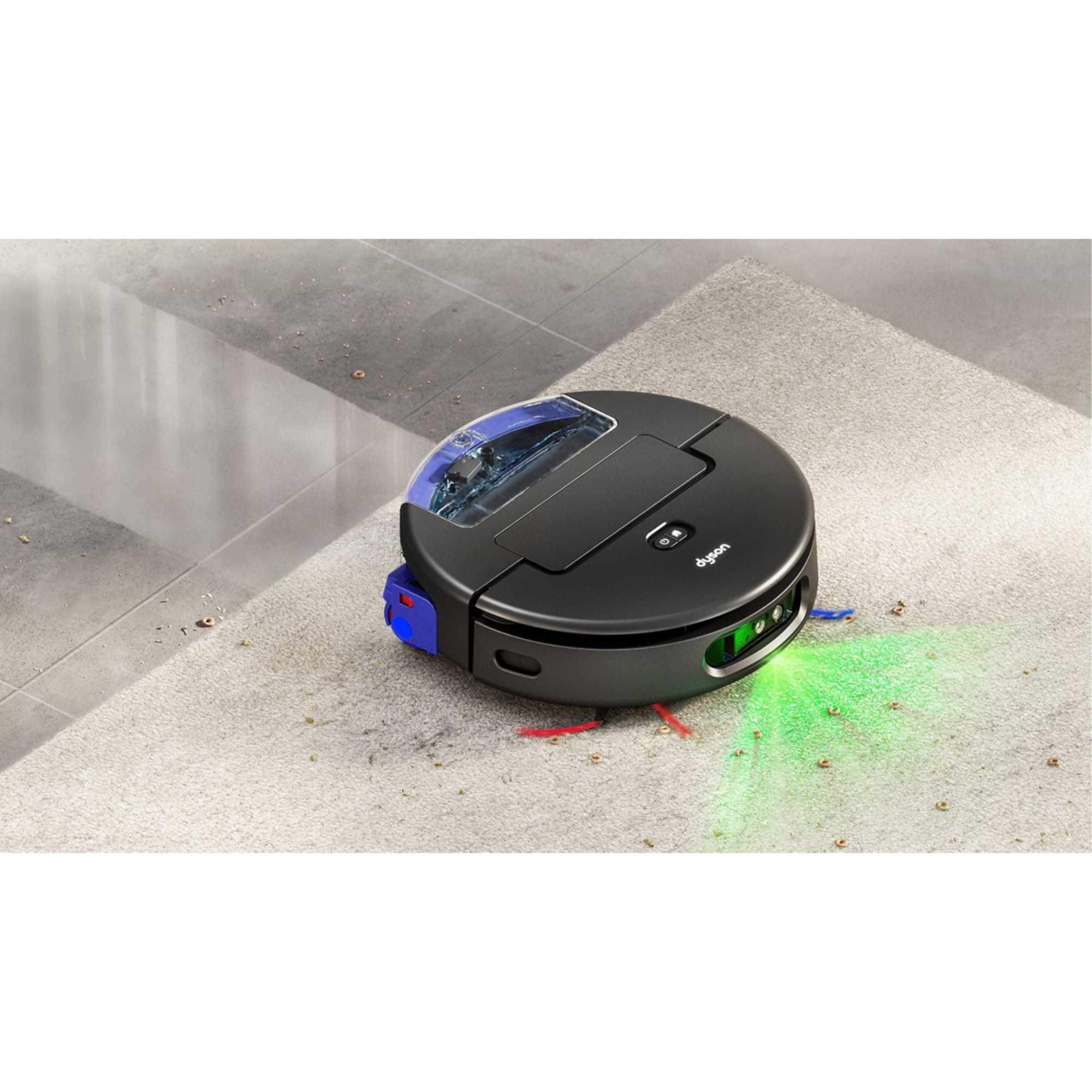 Spot+Scrub AI Wet & Dry Robot Vacuum Cleaner, Black