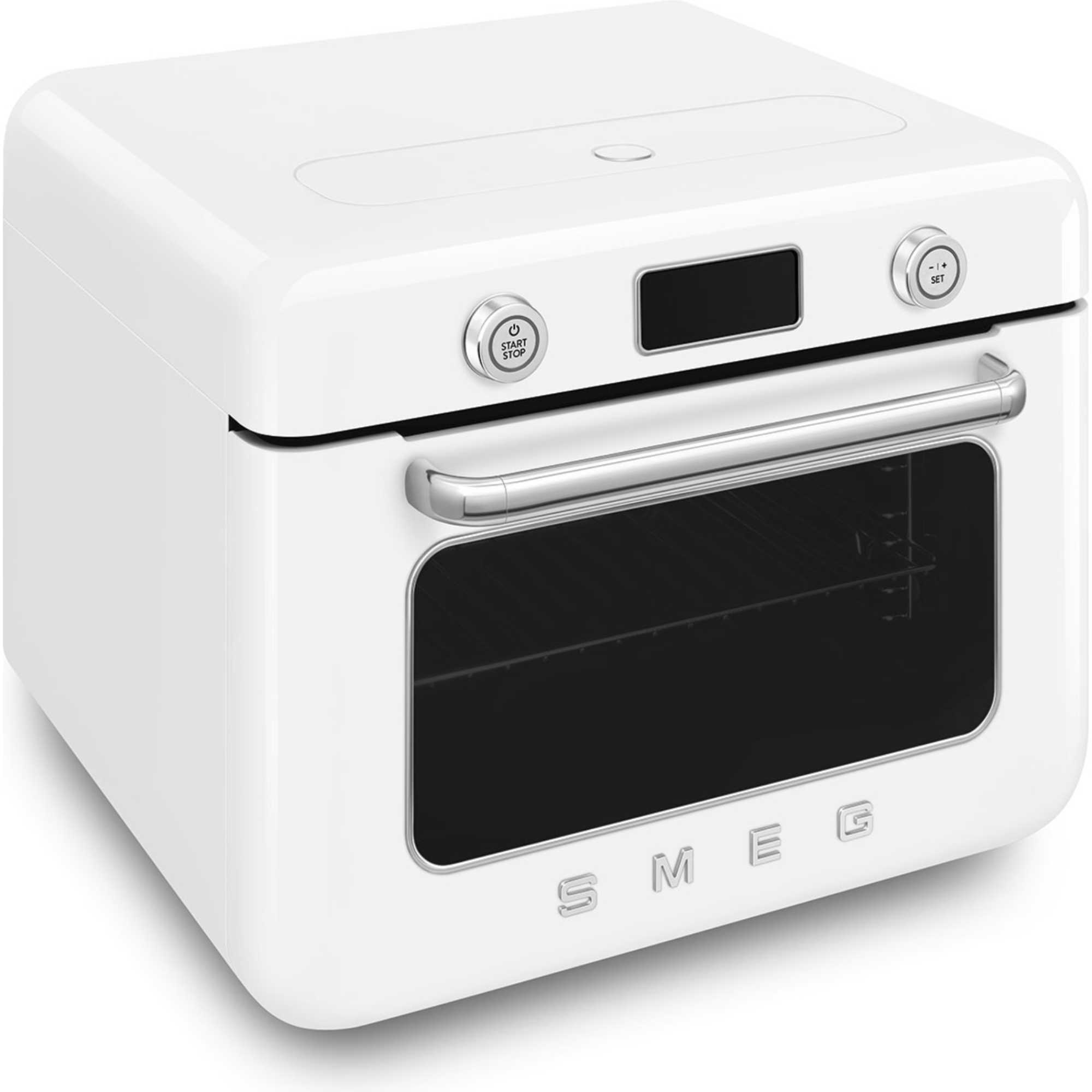 COF01WHUK Countertop 10in1 Retro 50's Multifunction Oven - White