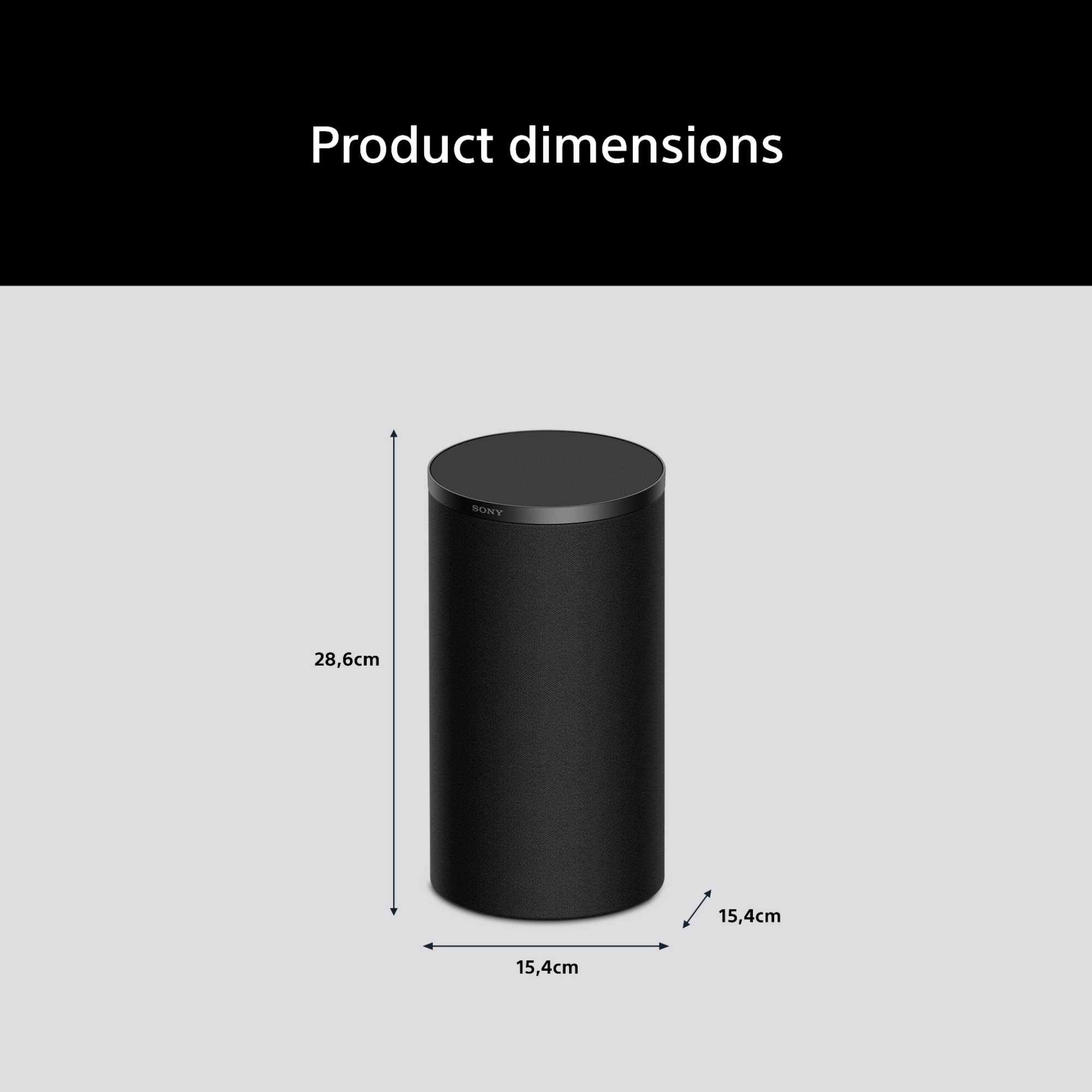 SARS9 180w Surround Speakers 6.0 Channels - Black