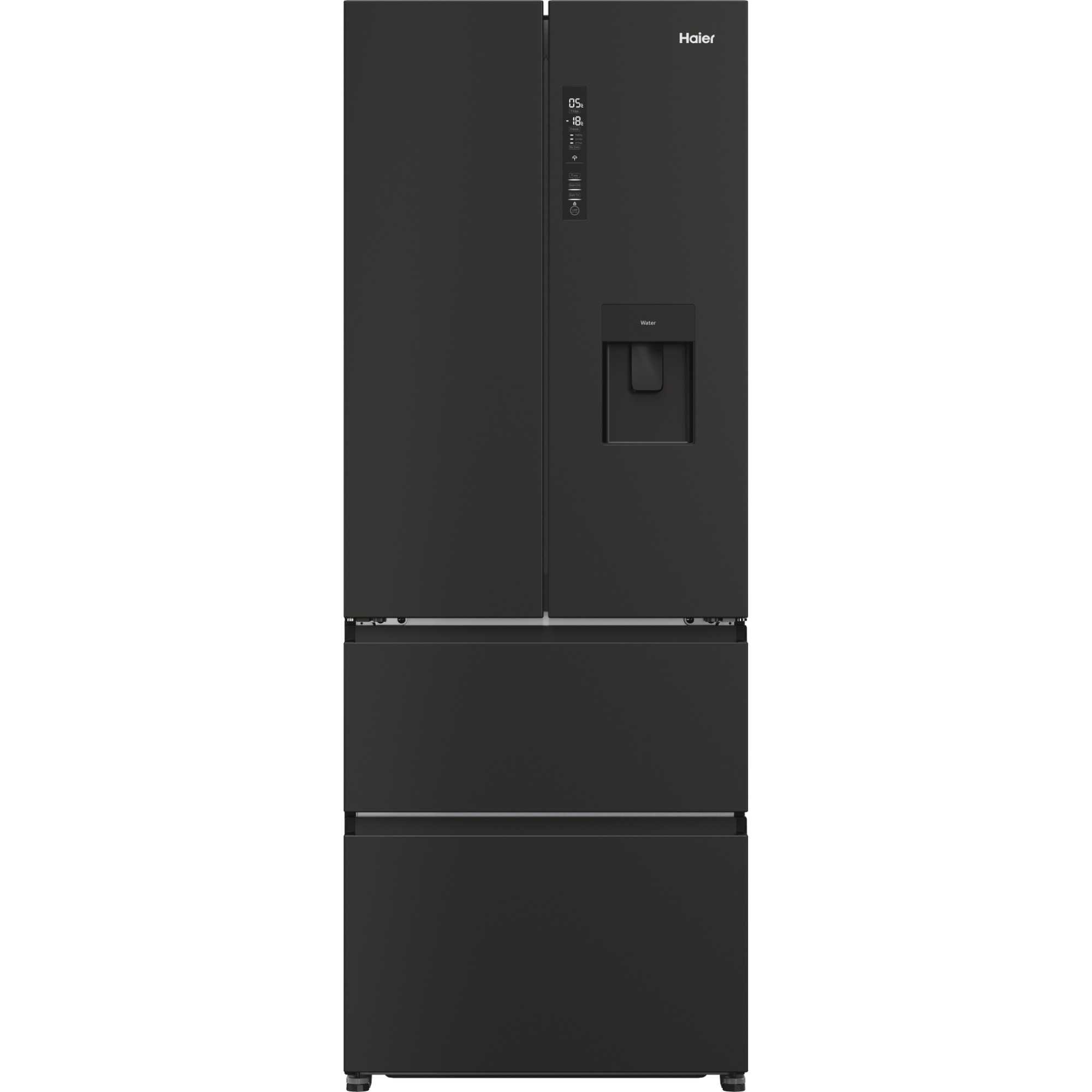 HFR5719EWPB 700mm Total No Frost Fridge Freezer - Black